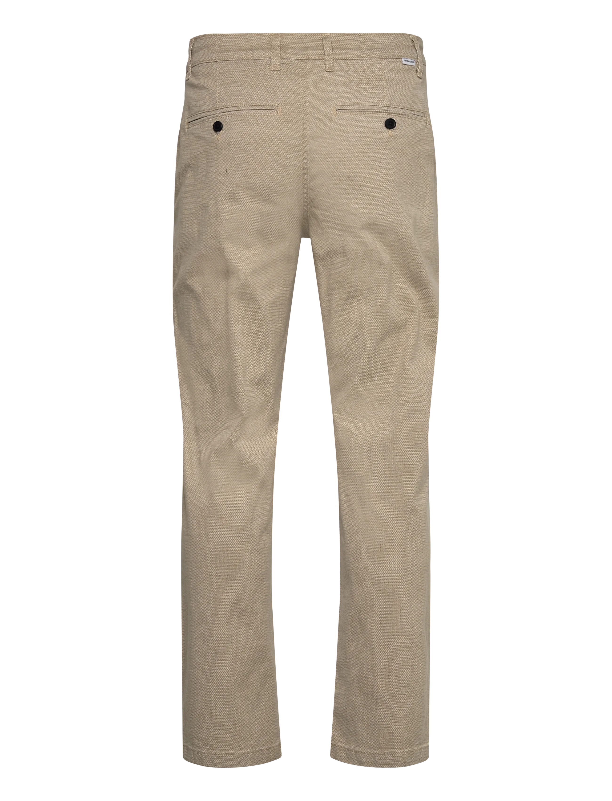 Lindbergh - AOP superflex chino pants - hversdagsbuxur - cream white - 2