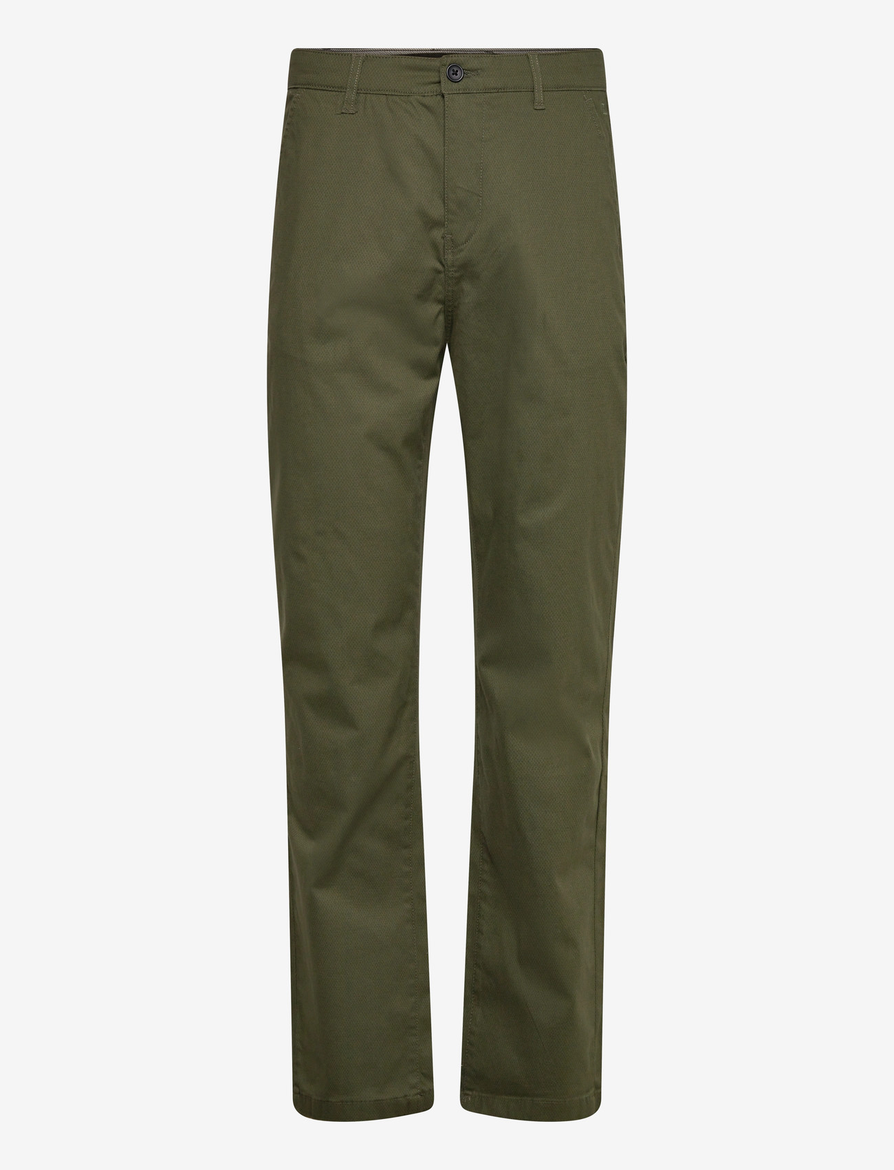 Lindbergh - AOP superflex chino pants - casual - dk army - 1