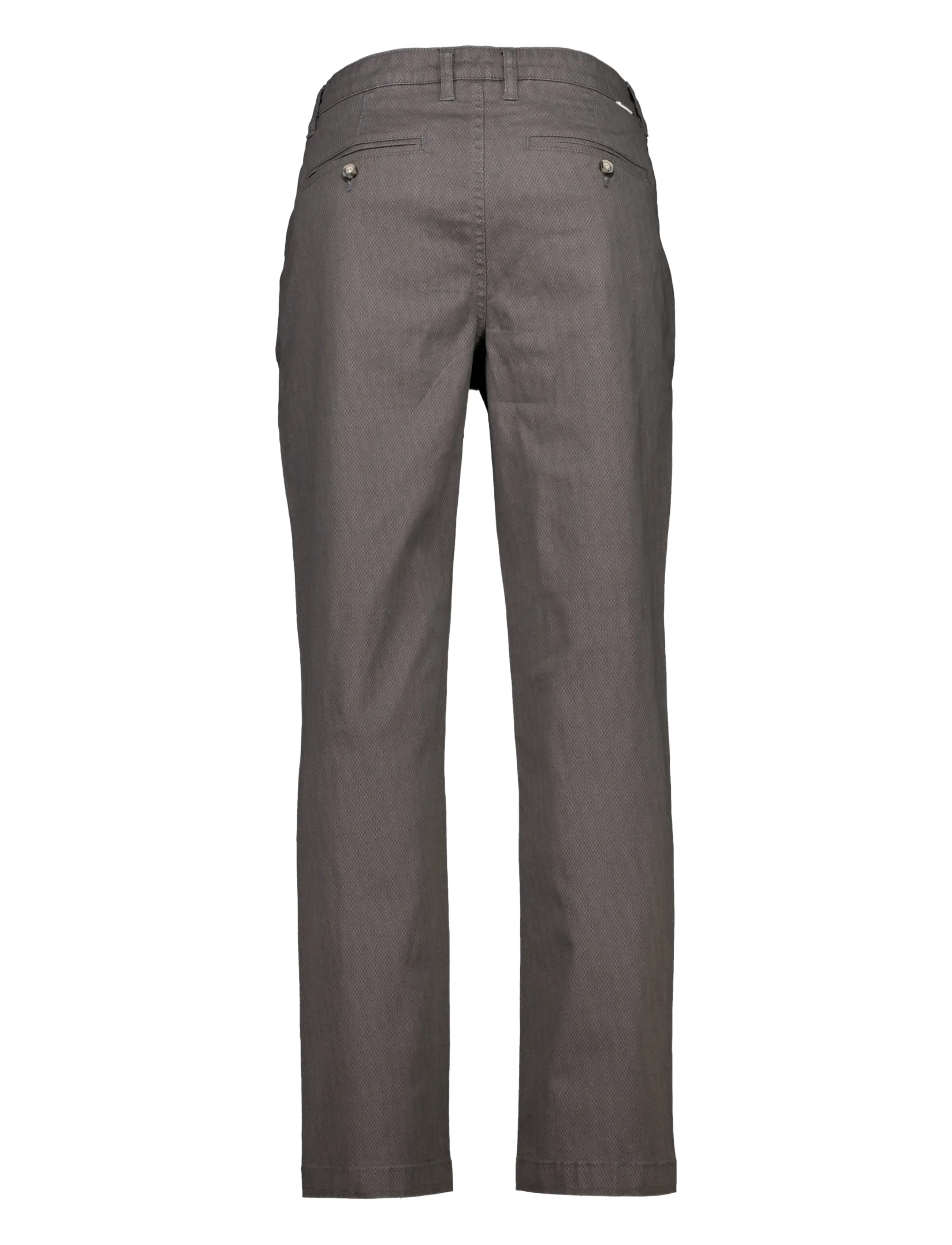 Lindbergh - AOP superflex chino pants - freizeithosen - dk deep grey - 2