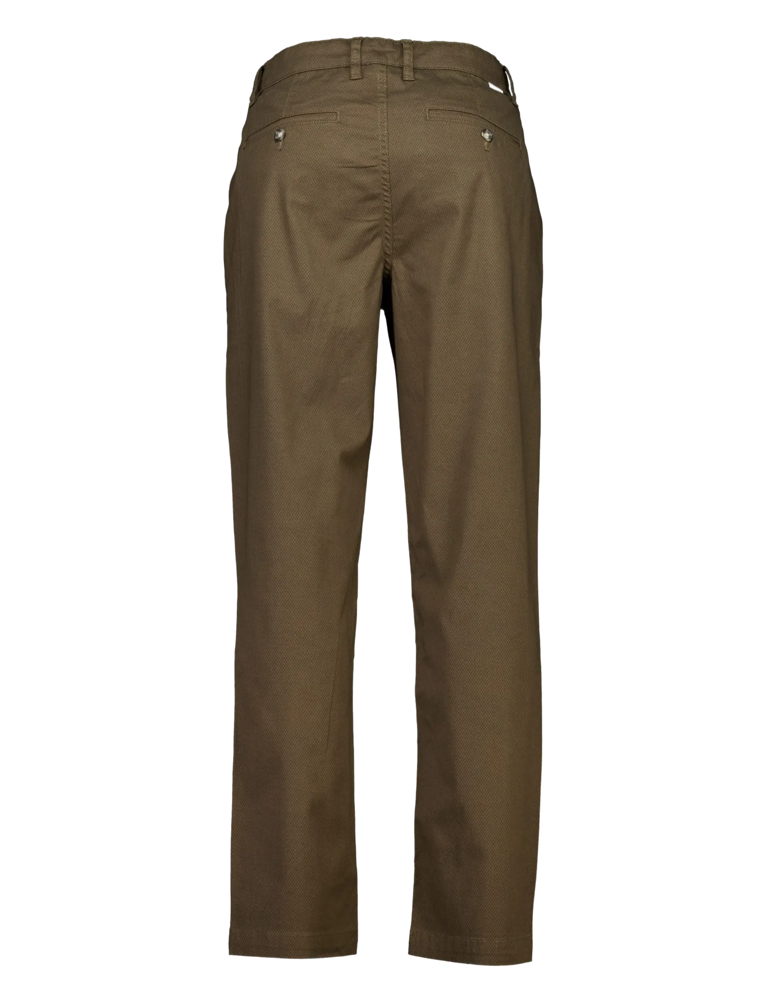 Lindbergh - AOP superflex chino pants - freizeithosen - dk olive - 2