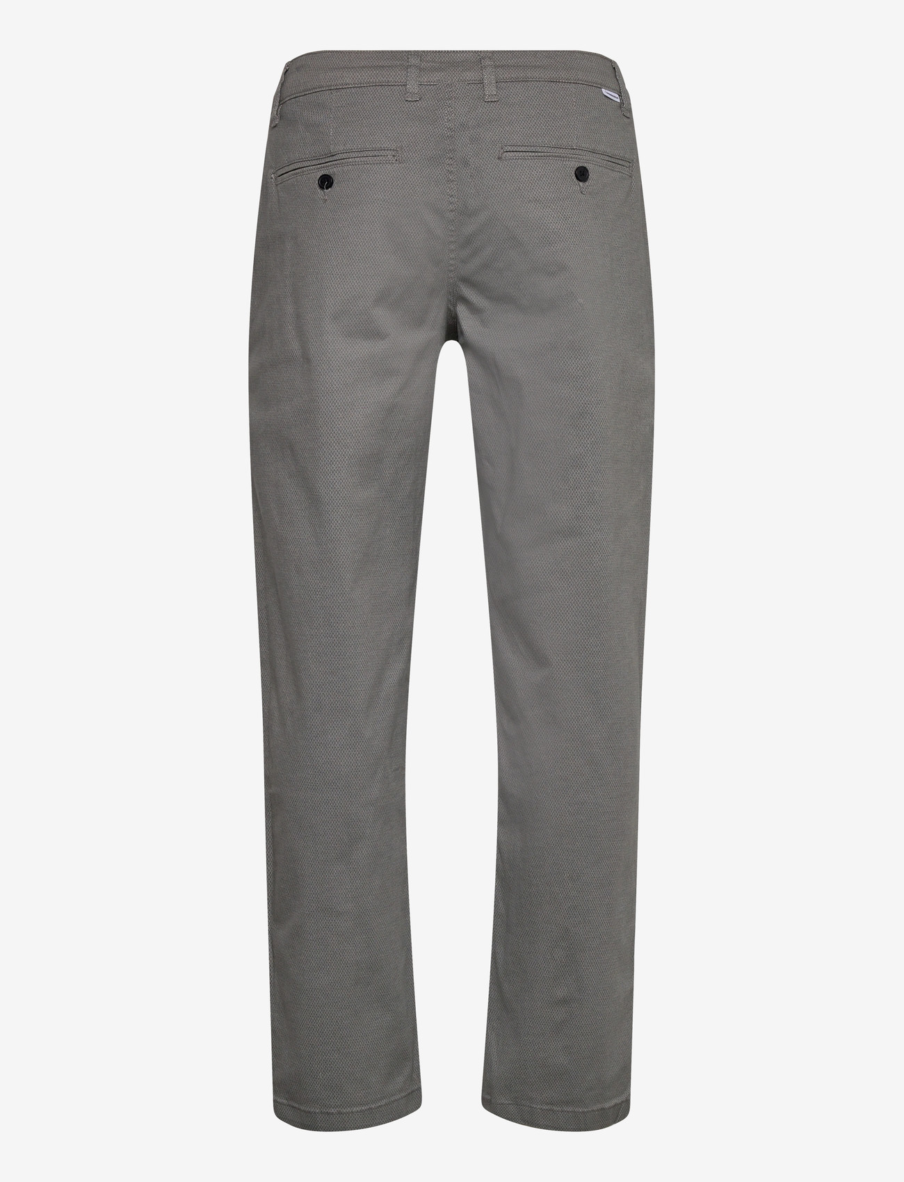 Lindbergh - AOP superflex chino pants - casual byxor - lt grey - 1