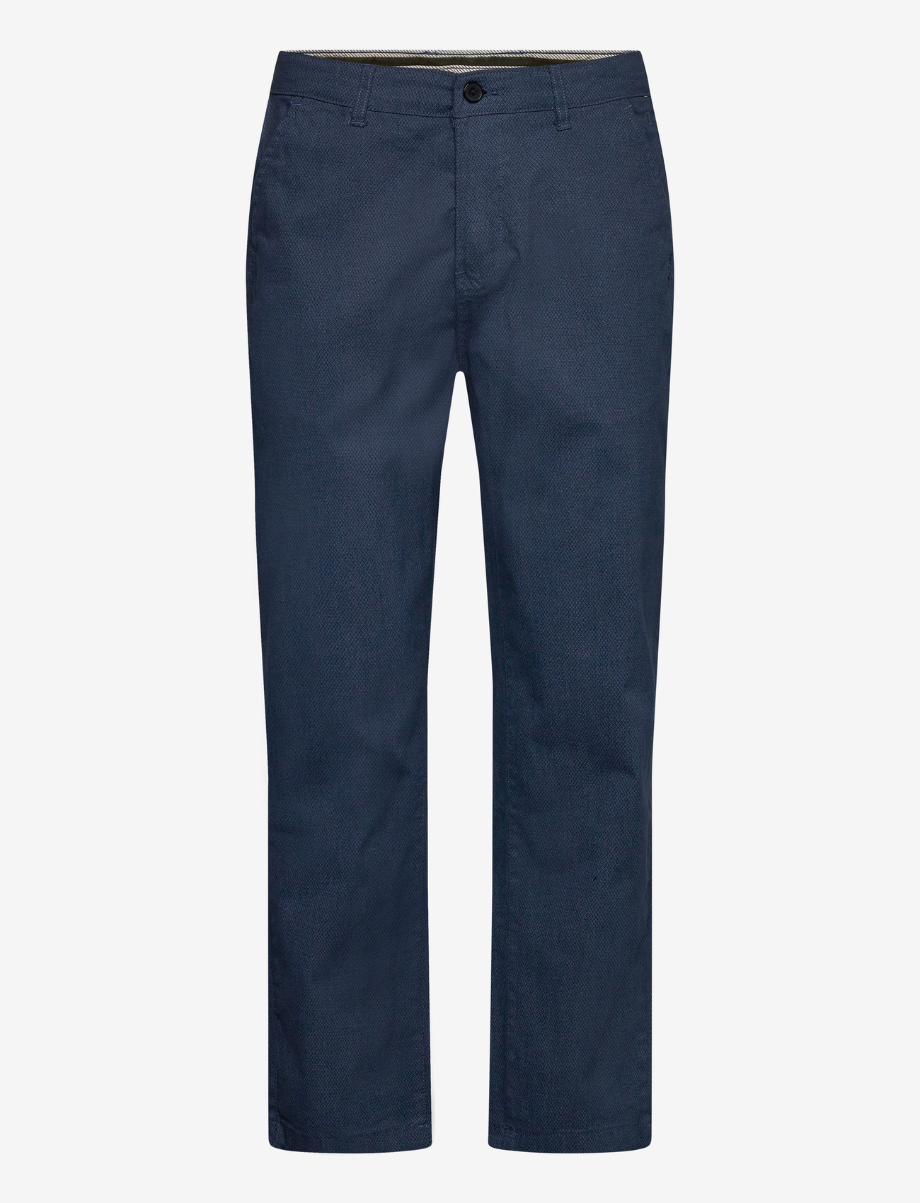 Lindbergh - AOP superflex chino pants - casual bukser - navy - 0
