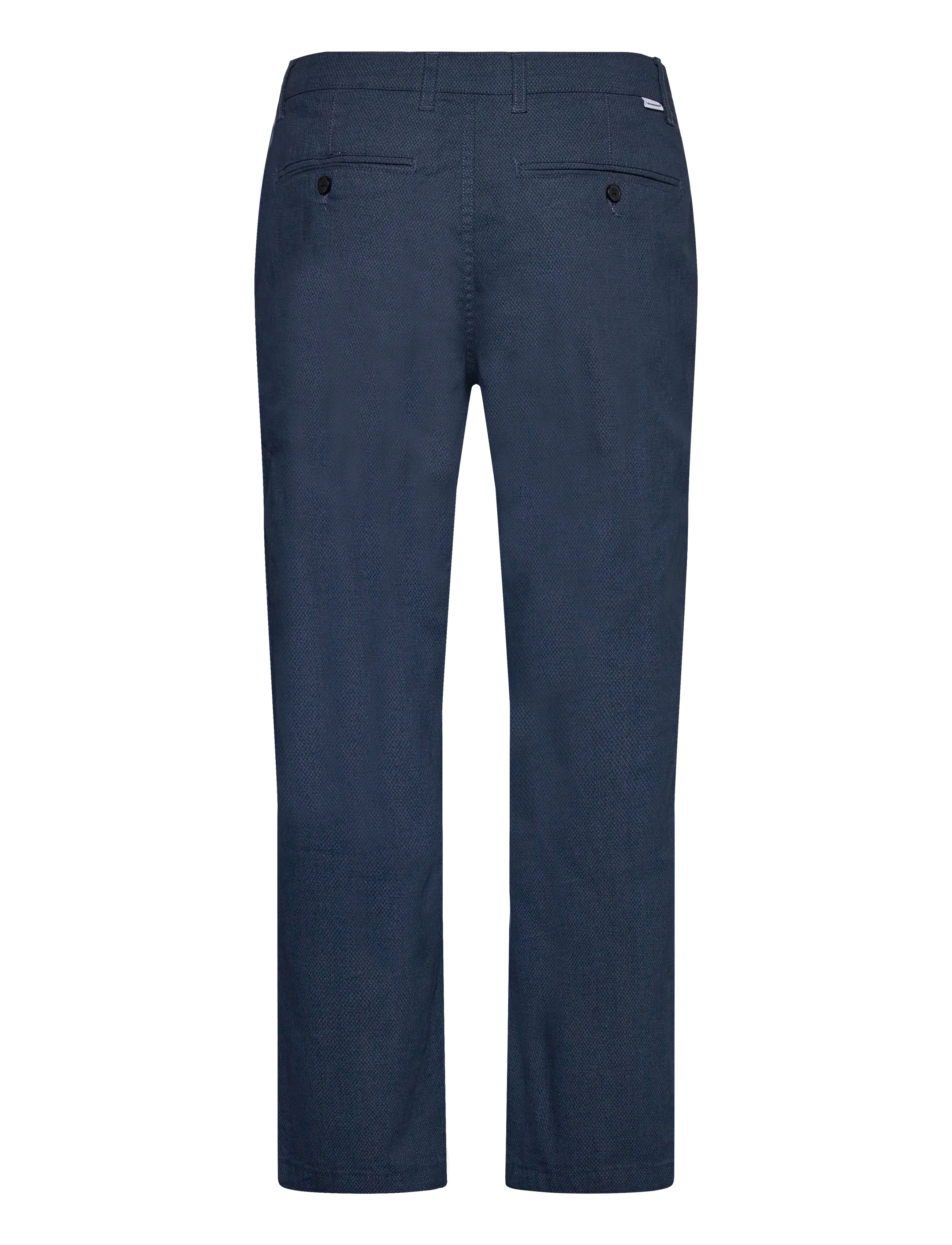 Lindbergh - AOP superflex chino pants - casual byxor - navy - 2