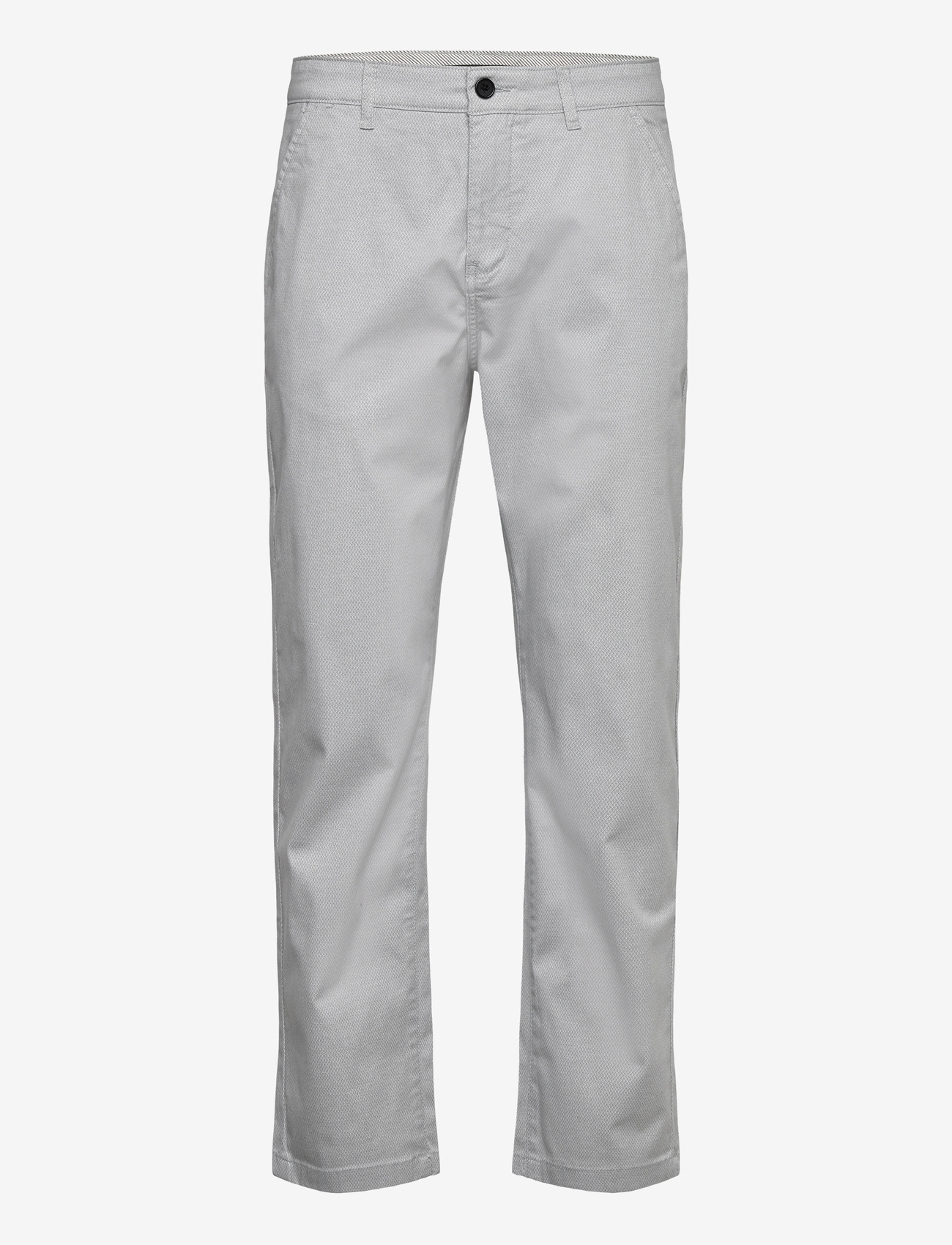 Lindbergh - AOP superflex chino pants - casual - white - 1