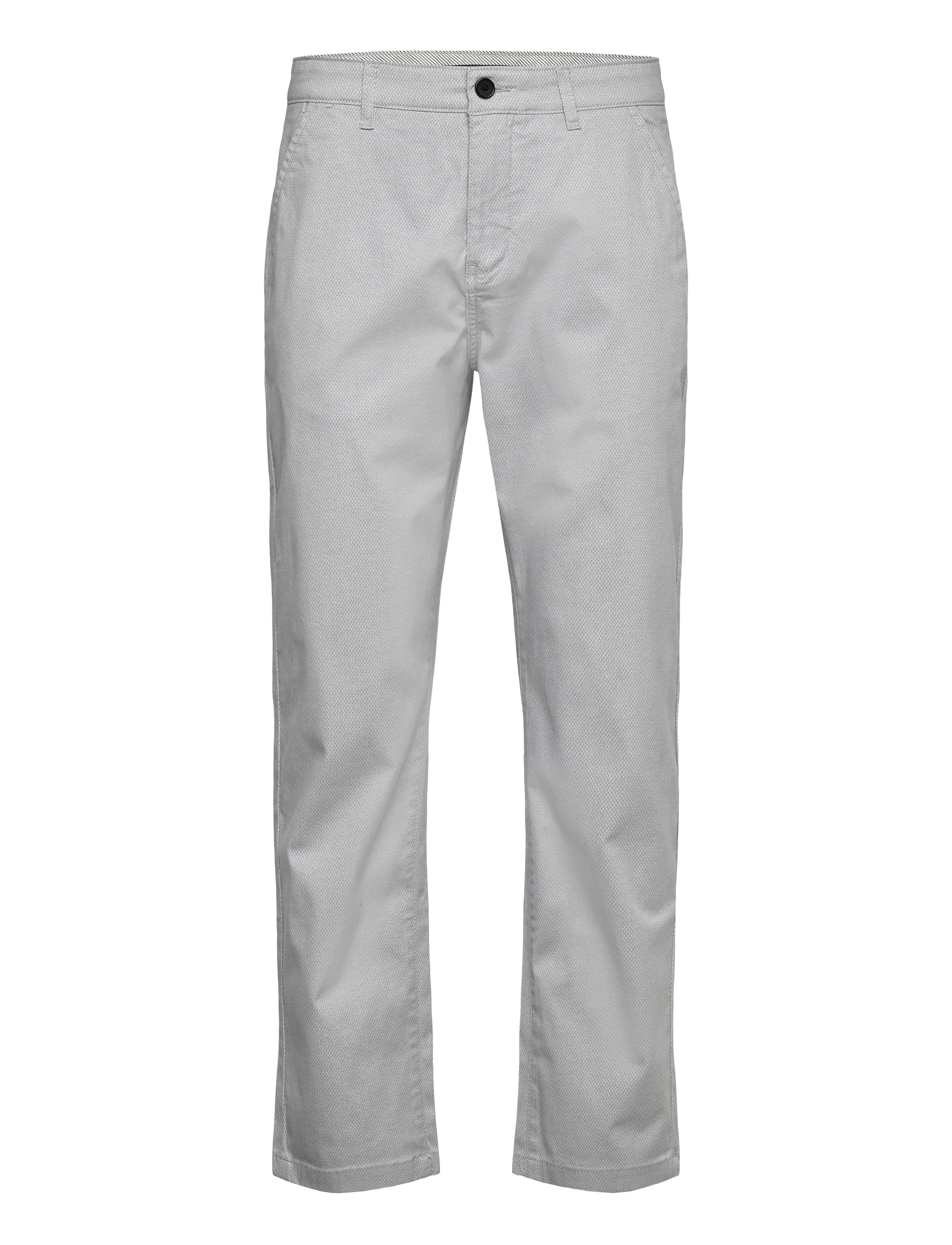 Lindbergh AOP superflex chino pants - Lindbergh - WHITE / grey