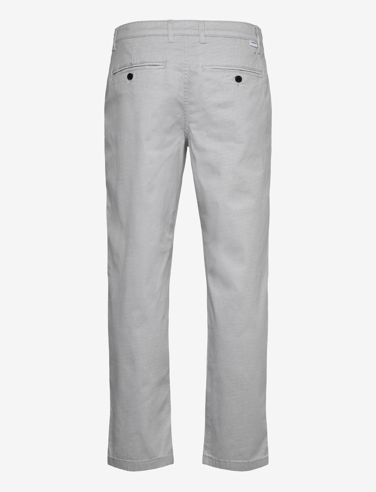 Lindbergh - AOP superflex chino pants - casual - white - 2