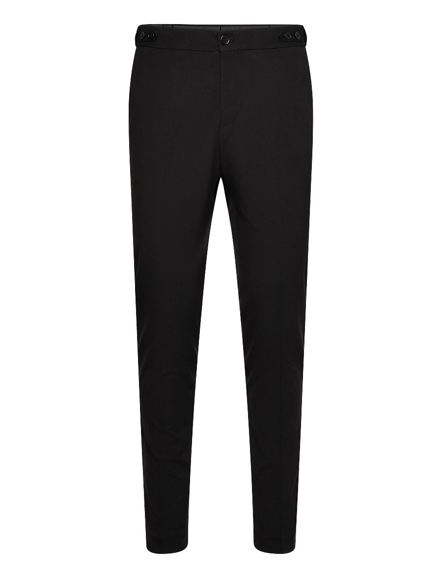 Lindbergh - Stretch tuxedo pants (for style 30-Stretch tuxedo pants (for style 30-605004) - anzugshosen - black - 0