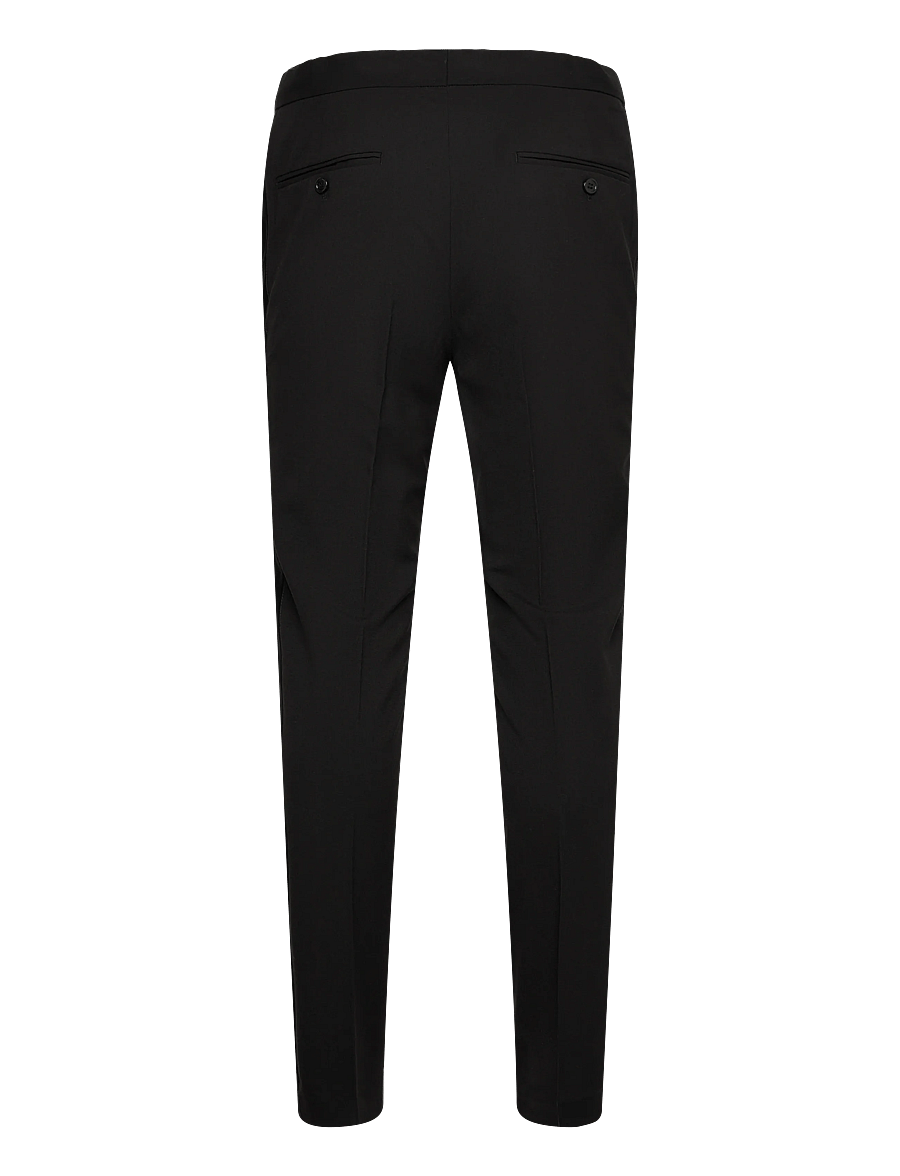 Lindbergh - Stretch tuxedo pants (for style 30-Stretch tuxedo pants (for style 30-605004) - anzugshosen - black - 1