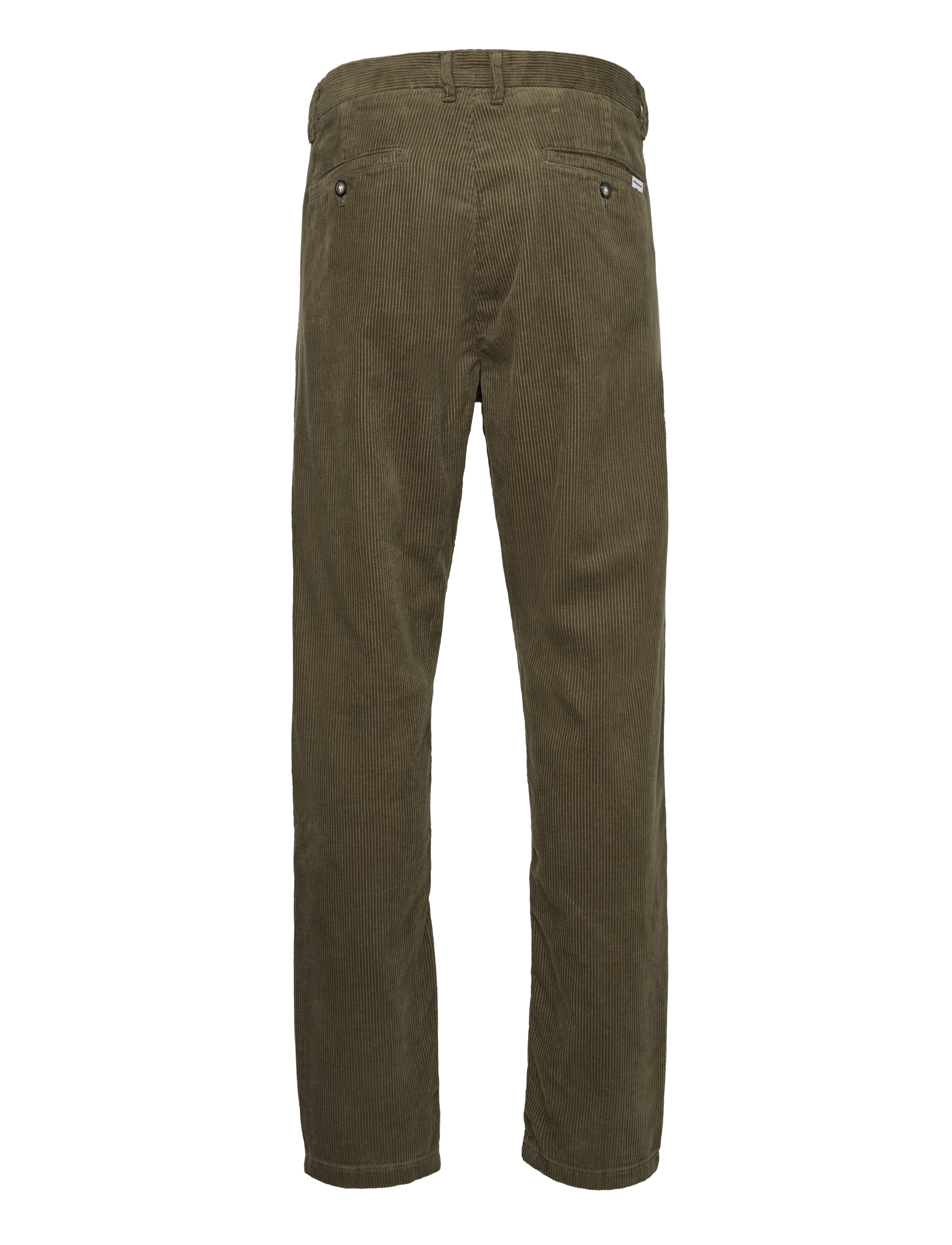 Lindbergh - Corduroy cropped pants - chinos - army - 2