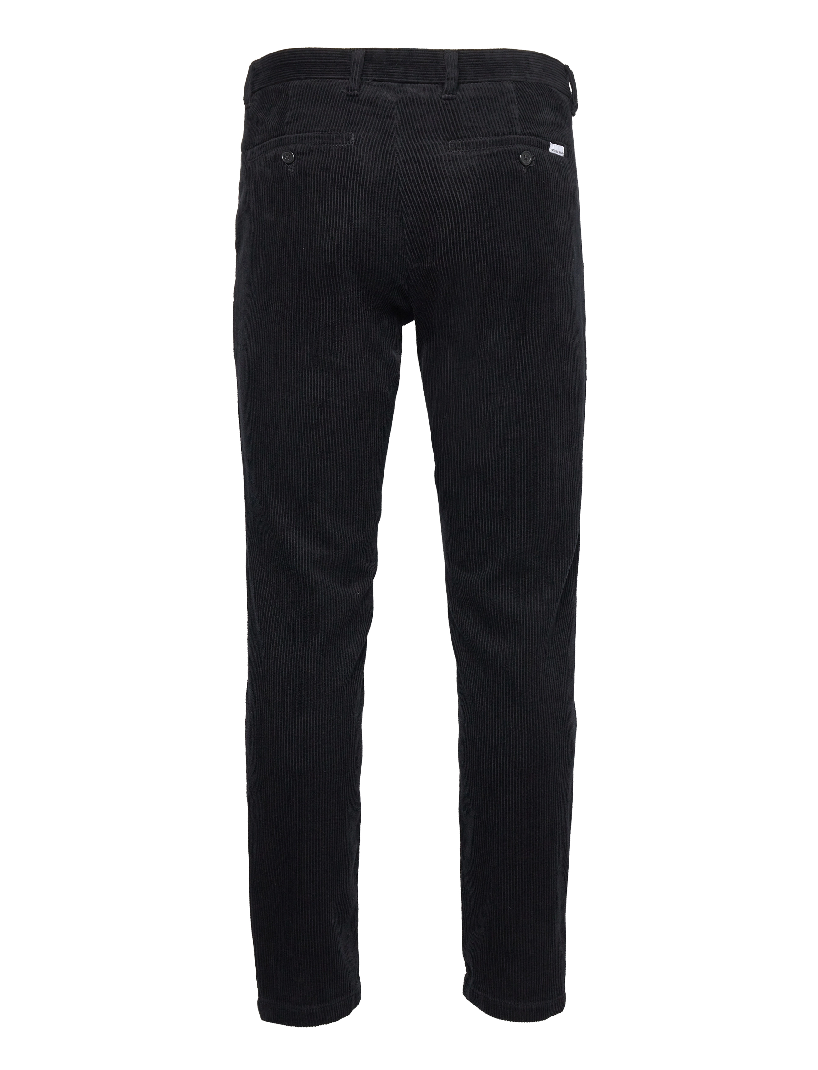 Lindbergh - Corduroy cropped pants - chinos - black - 1