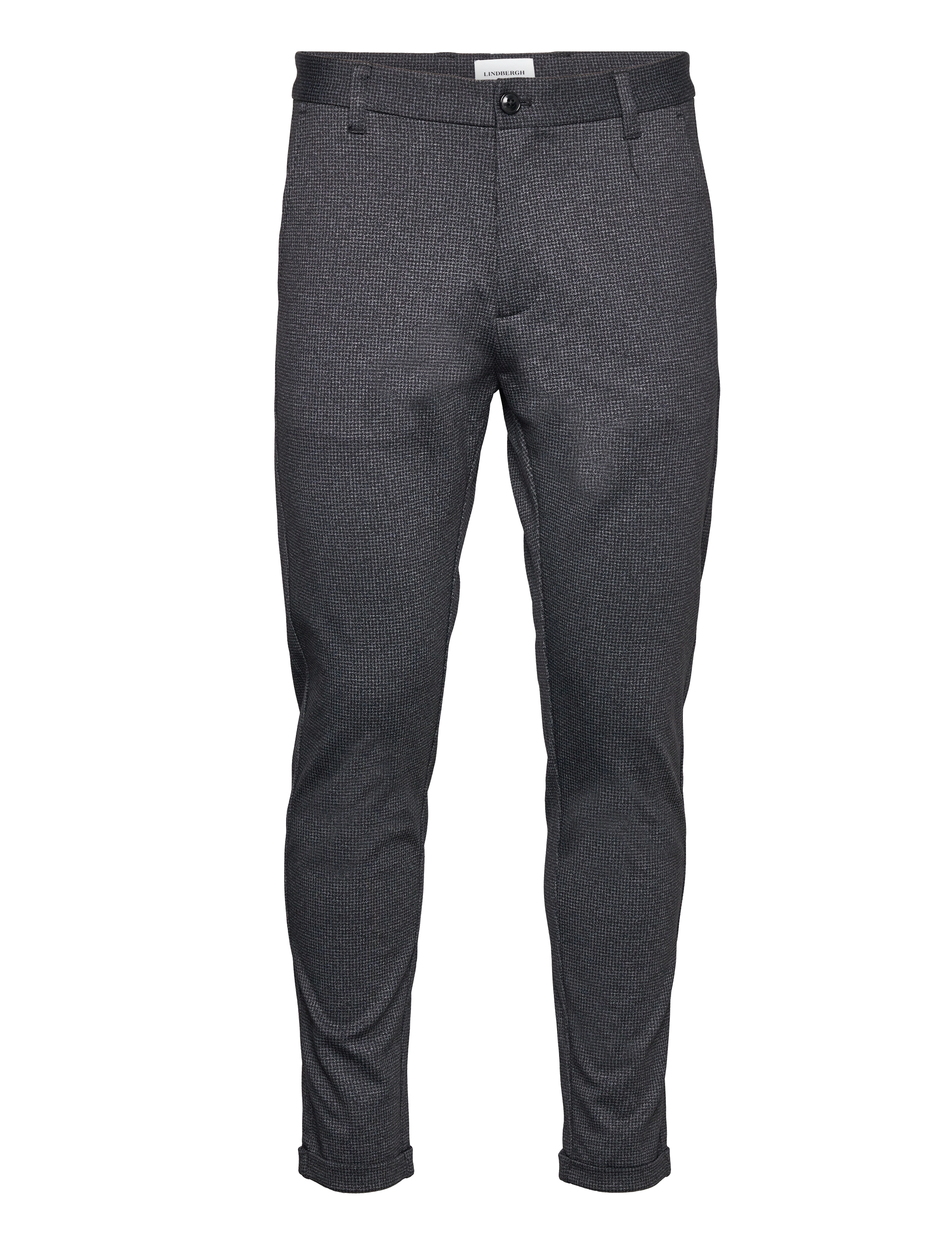 Lindbergh - AOP melange superflex pants - navy - 0