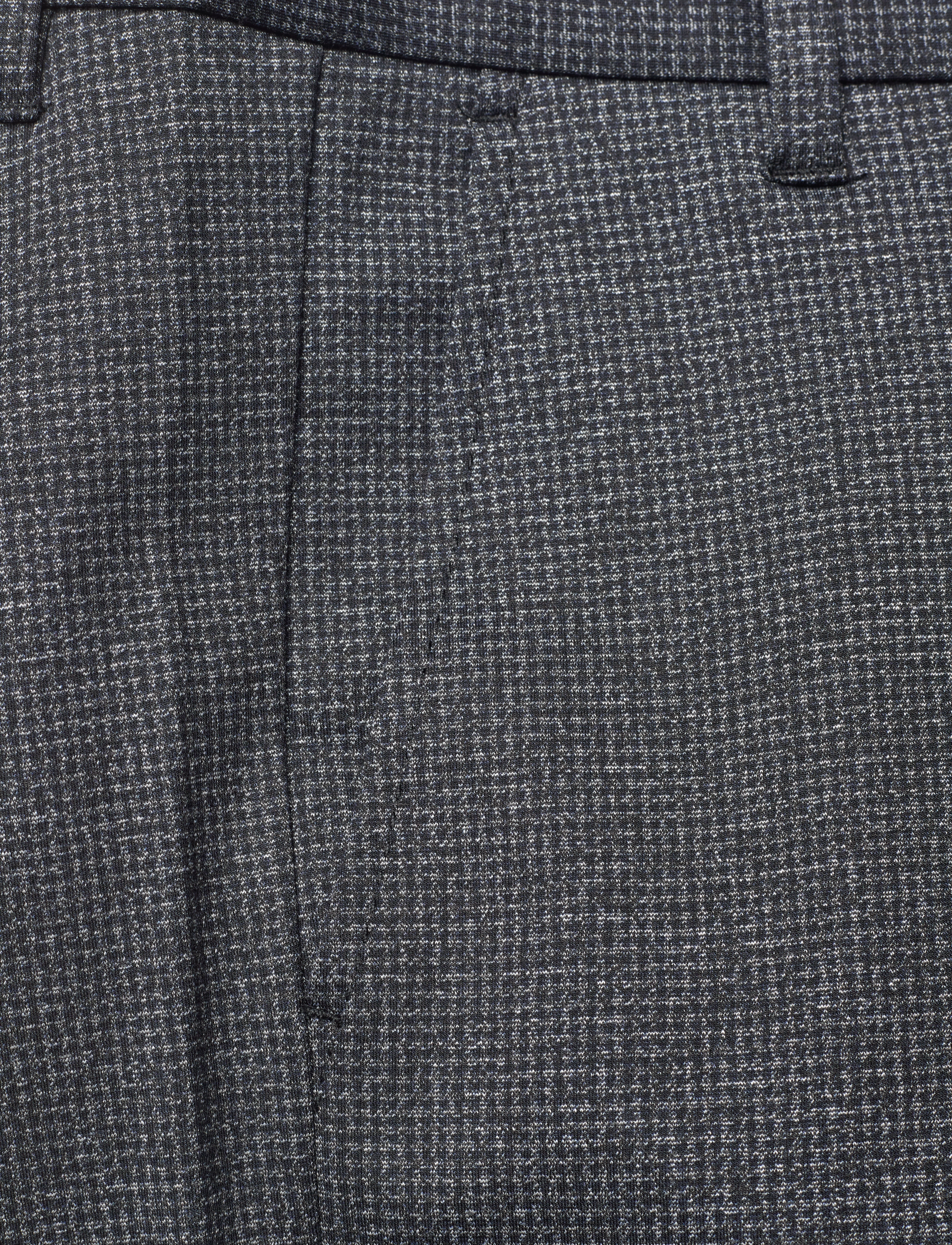 Lindbergh - AOP melange superflex pants - navy - 3