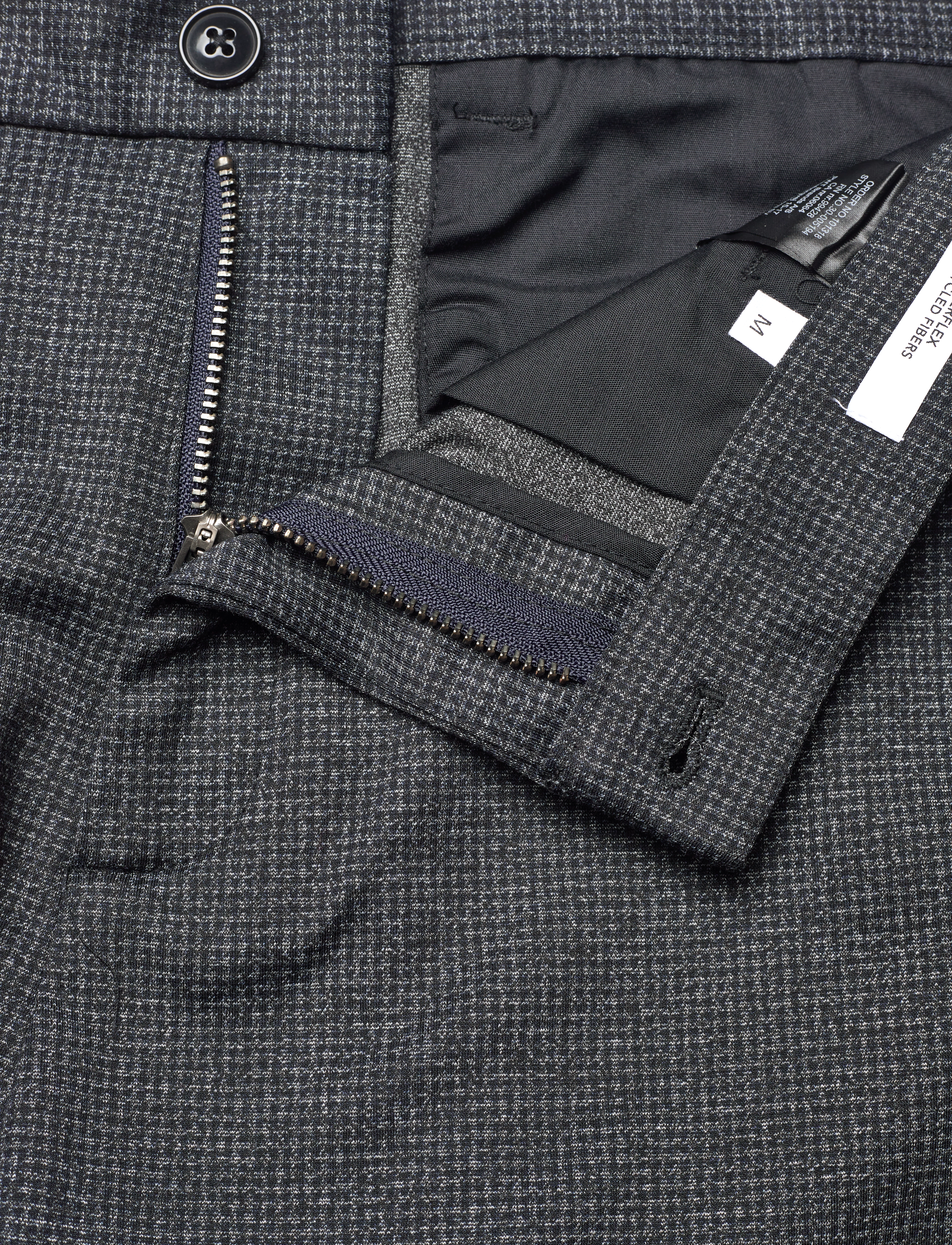 Lindbergh - AOP melange superflex pants - navy - 4
