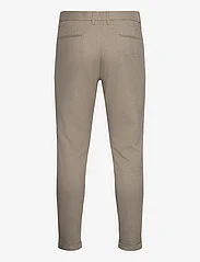 Lindbergh - Melange superflex pants - jakkesætsbukser - sand mel - 1