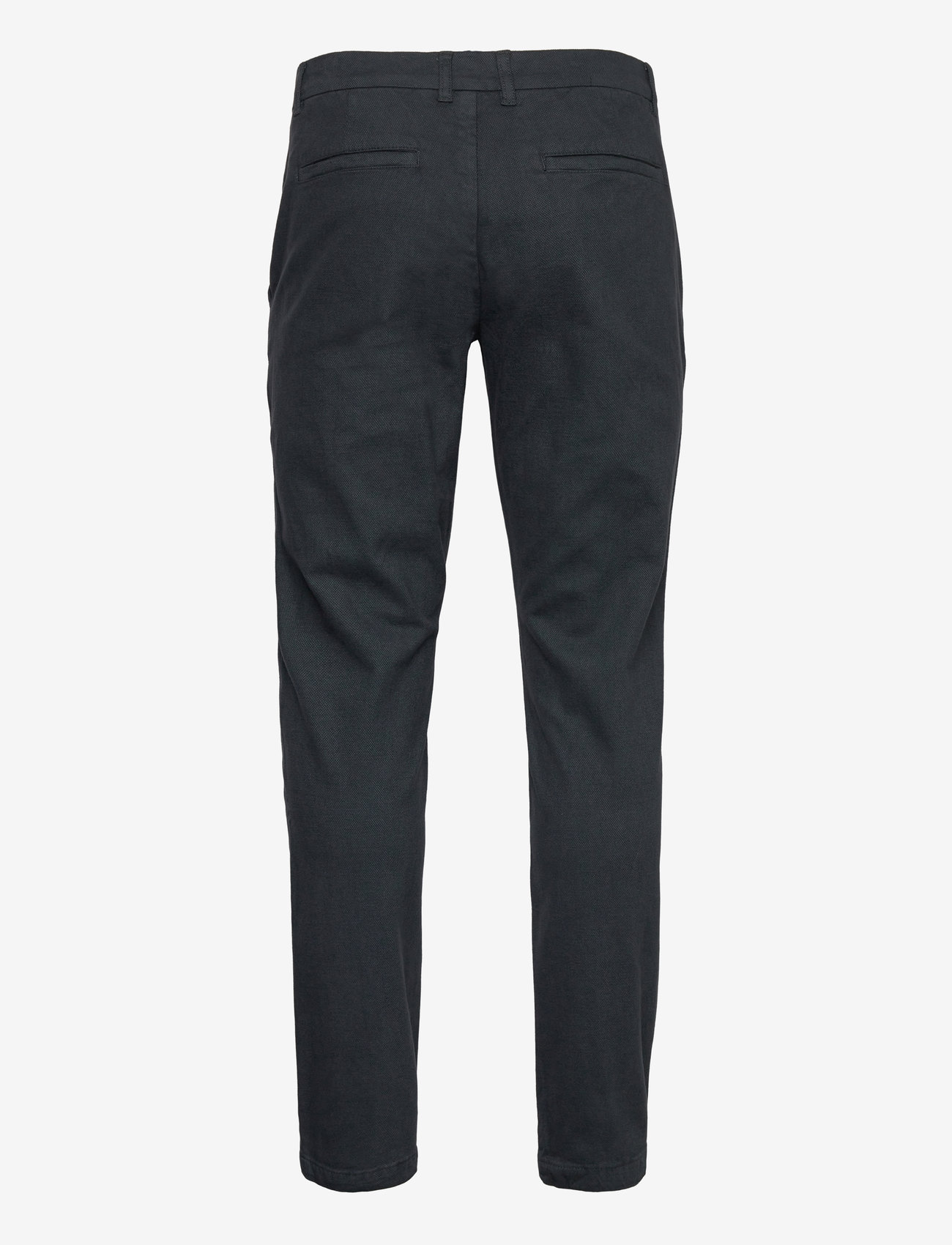 Lindbergh - Brushed chino pants - black mel - 1