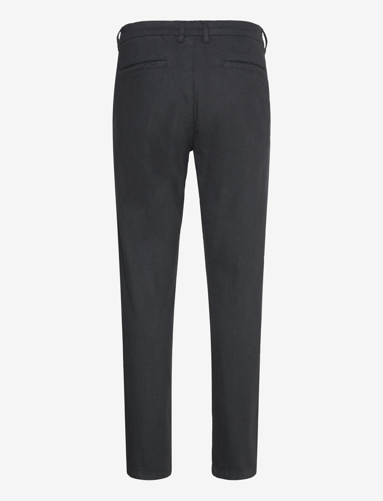 Lindbergh - Brushed chino pants - black mel - 1