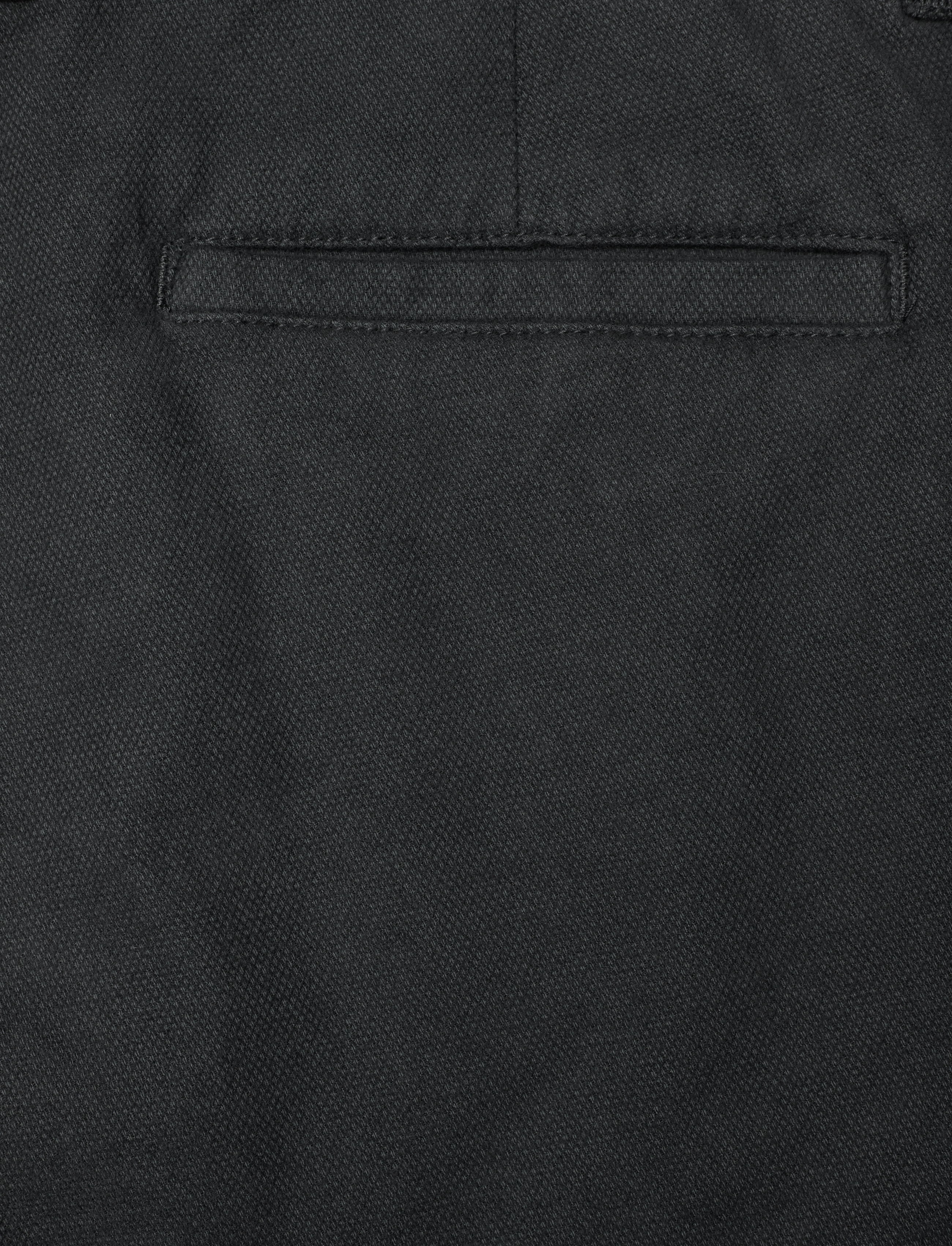 Lindbergh - Brushed chino pants - black mel - 4