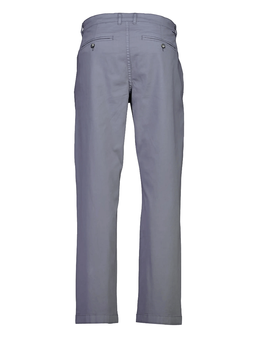 Lindbergh - Superflex chino pants - vabaajapüksid - blue grey - 2