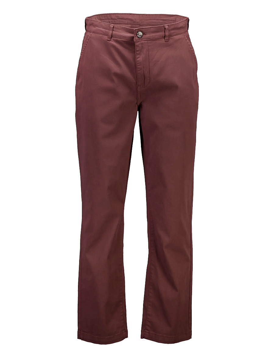 Lindbergh - Superflex chino pants - vabaajapüksid - burgundy - 1