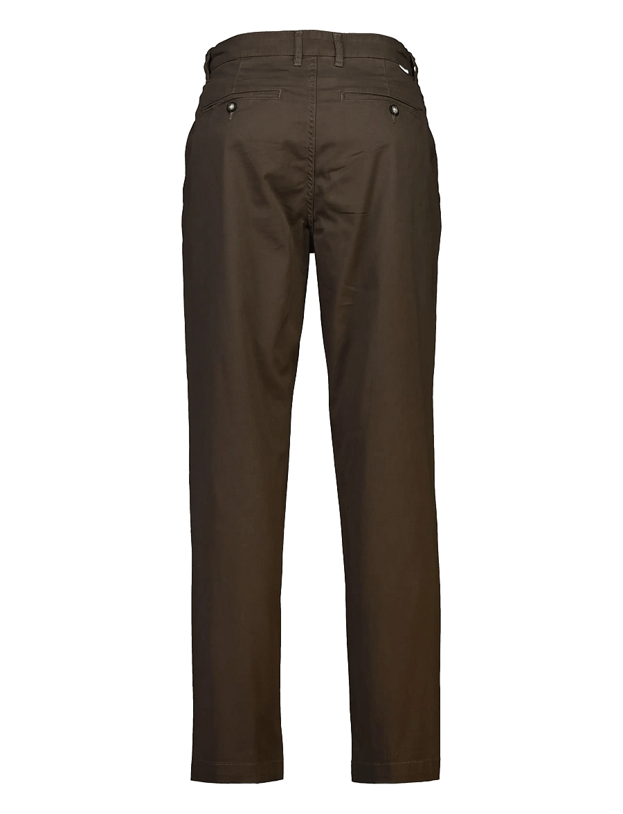 Lindbergh - Superflex chino pants - casual bukser - deep brown - 2