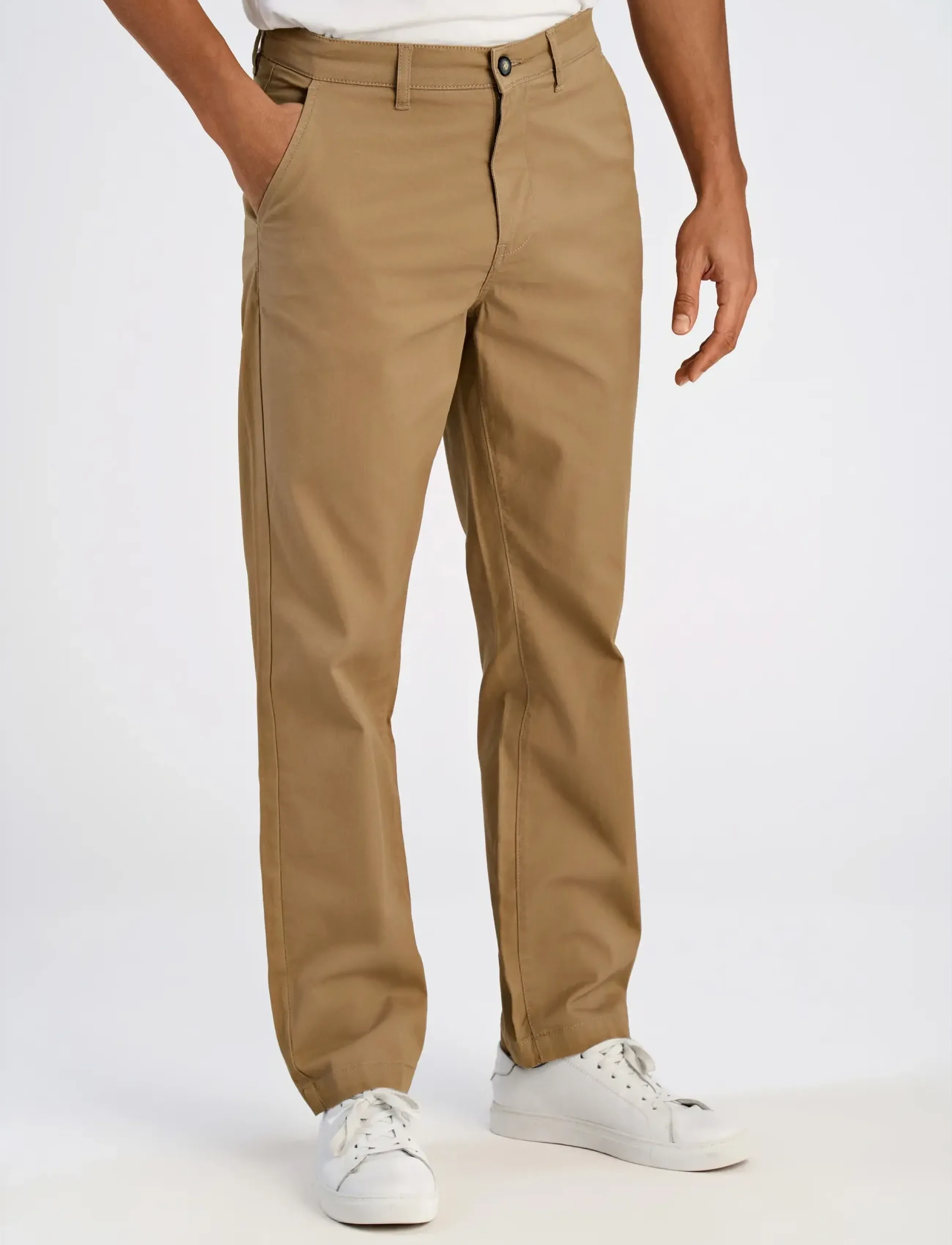Lindbergh - Superflex chino pants - kasdienio stiliaus kelnės - deep sand - 3