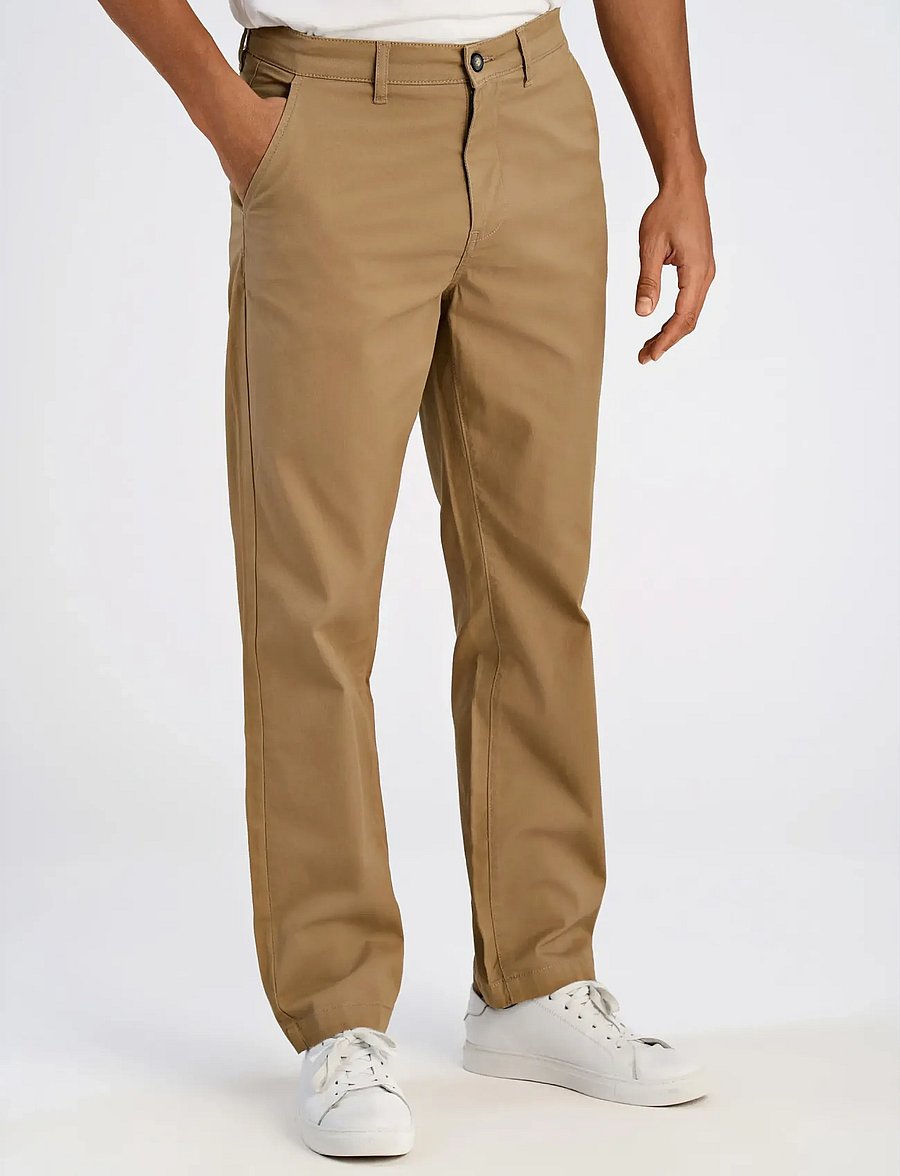 Lindbergh - Superflex chino pants - vabaajapüksid - deep sand - 3