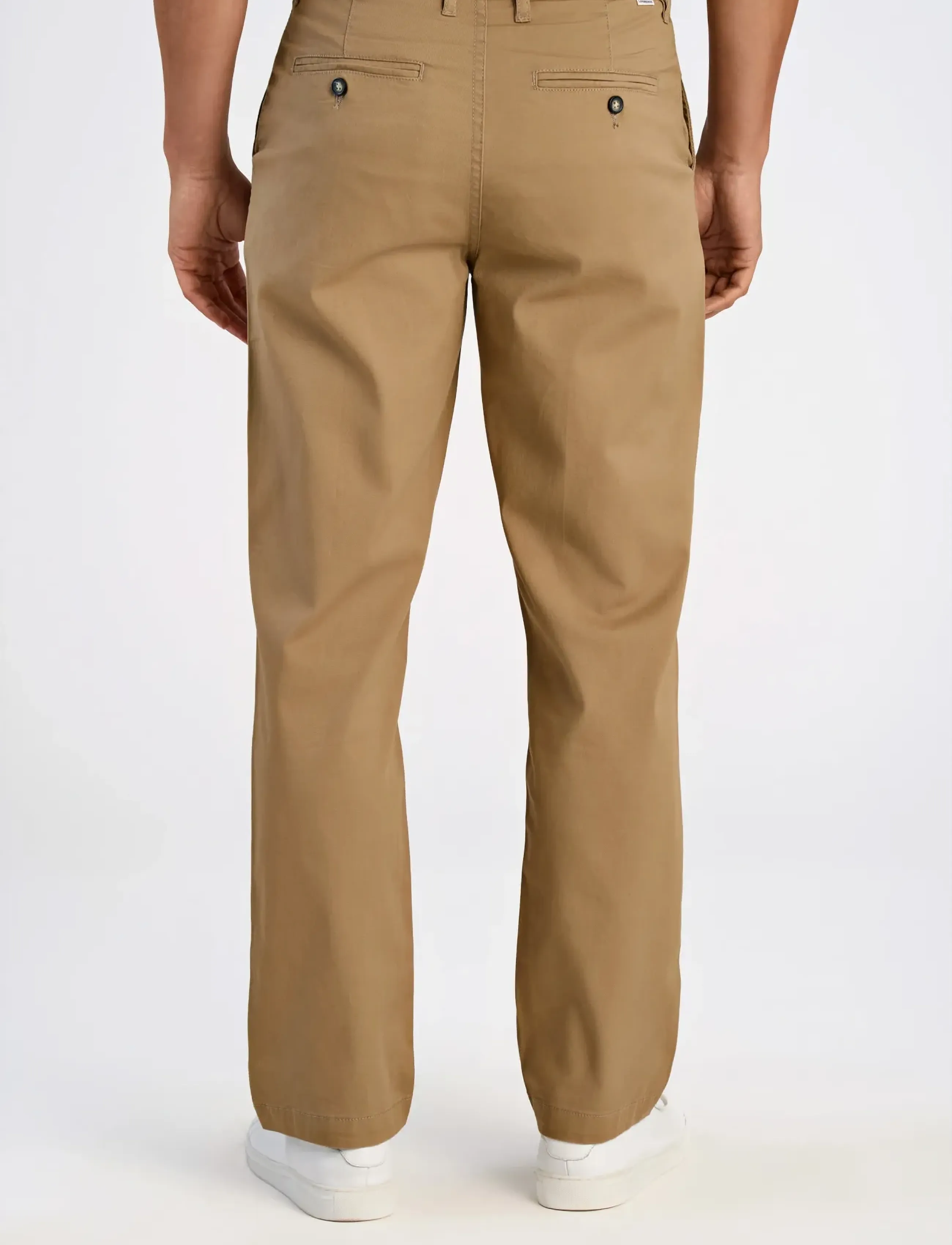 Lindbergh - Superflex chino pants - kasdienio stiliaus kelnės - deep sand - 4