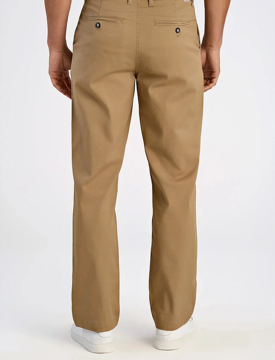 Lindbergh - Superflex chino pants - vabaajapüksid - deep sand - 4