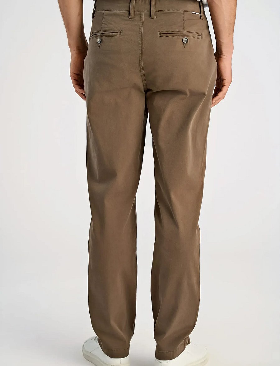 Lindbergh - Superflex chino pants - vabaajapüksid - deep stone - 4