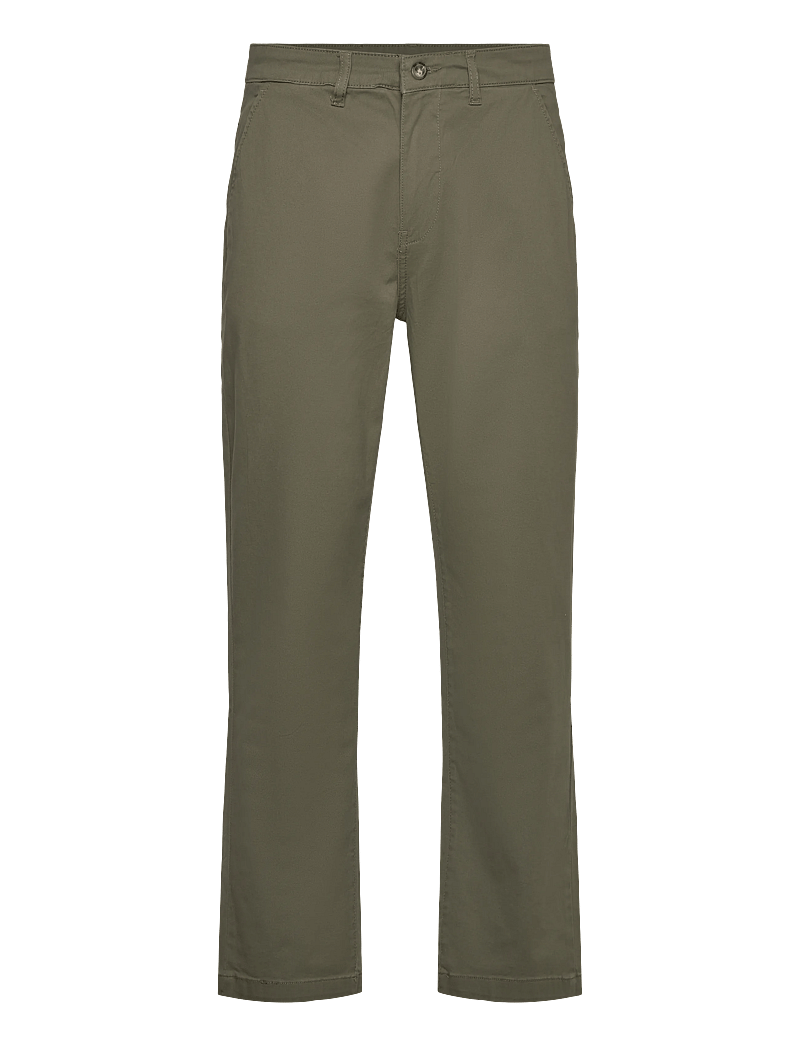 Lindbergh - Superflex chino pants - casual bukser - dk army - 0