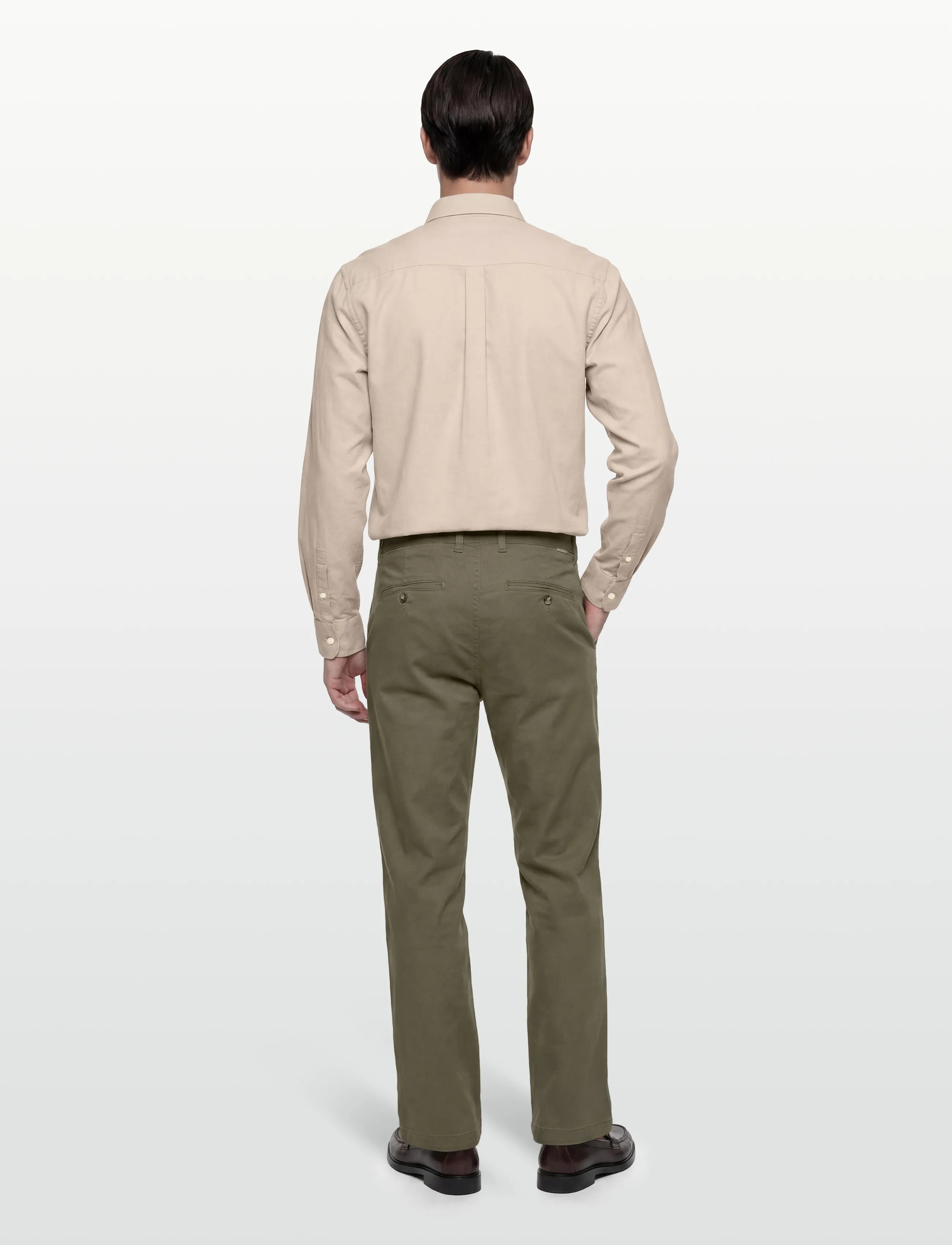 Lindbergh - Superflex chino pants - herren - dk army - 4