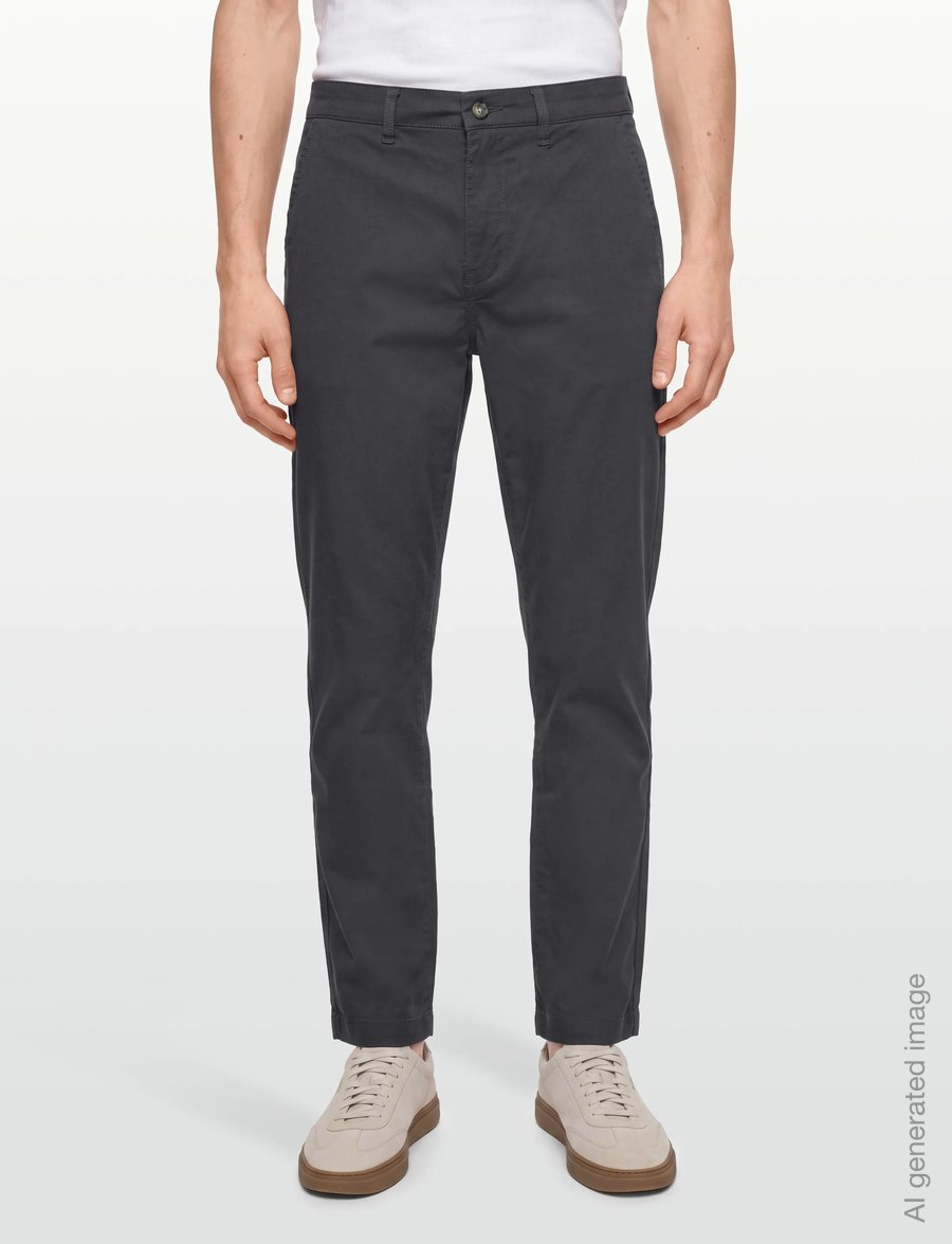 Lindbergh - Superflex chino pants - casual byxor - dk blue - 3