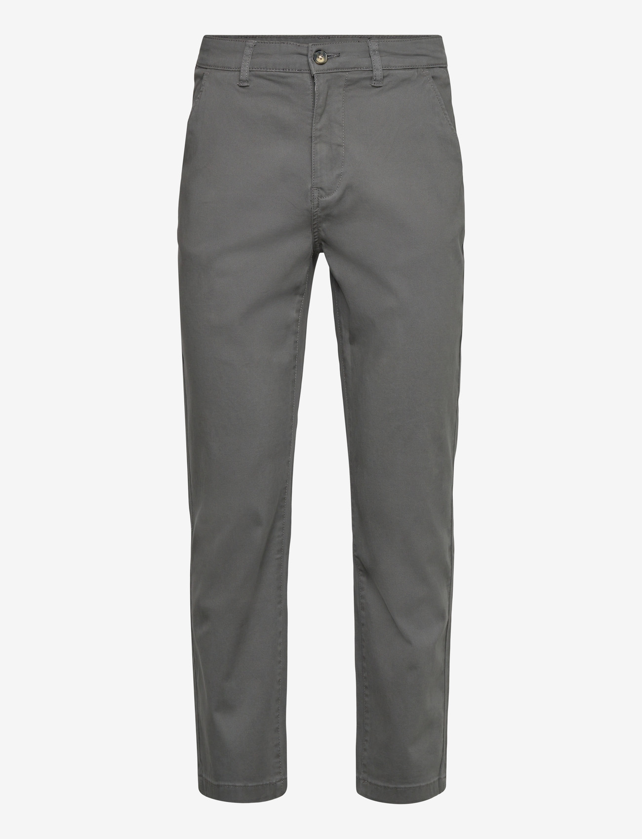 Lindbergh - Superflex chino pants - casual byxor - dk deep grey - 0