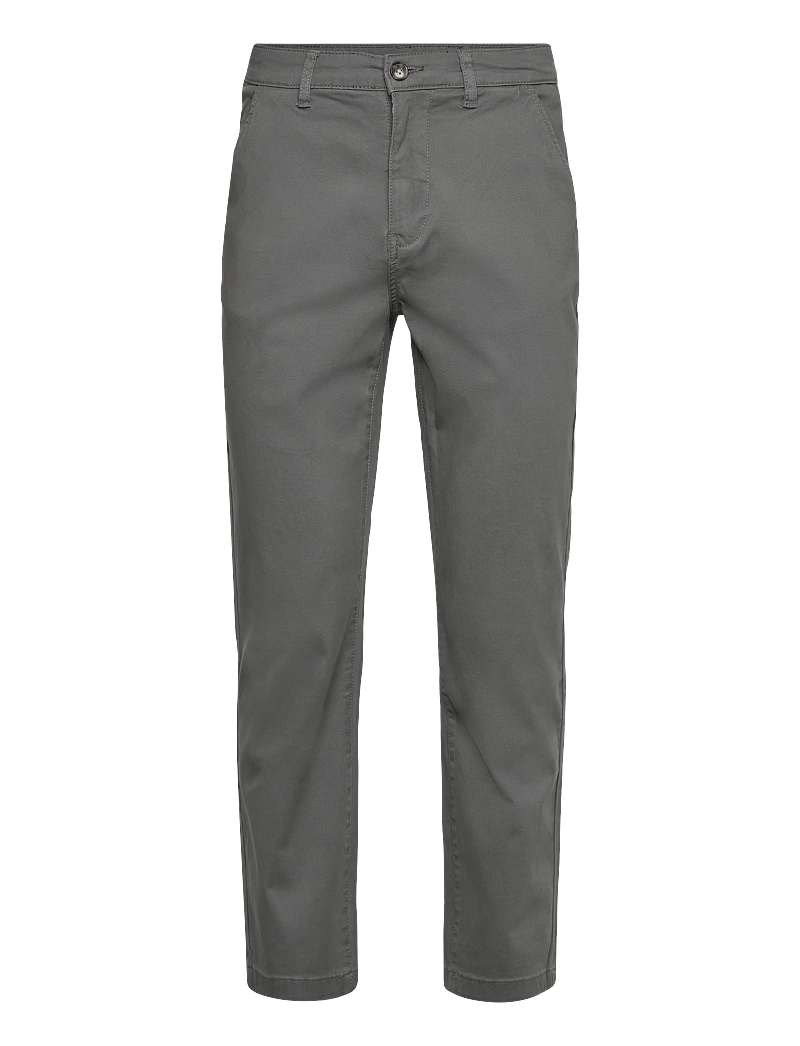 Lindbergh - Superflex chino pants - casual - dk deep grey - 0