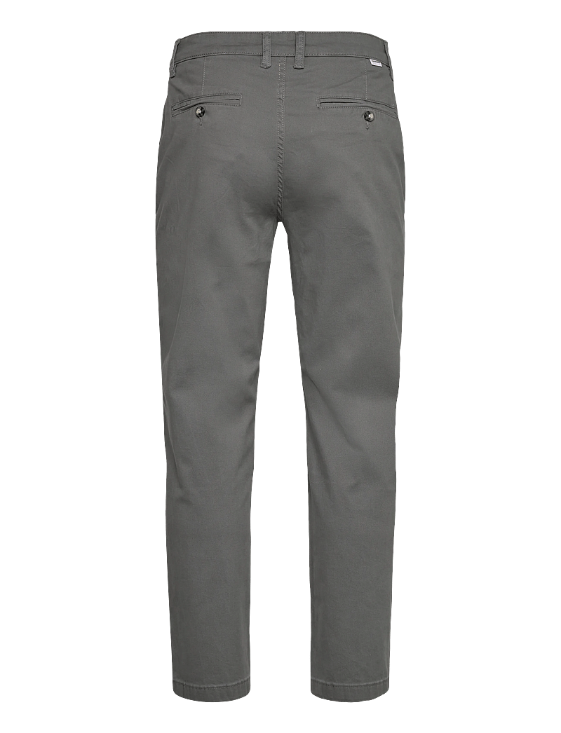 Lindbergh - Superflex chino pants - casual - dk deep grey - 1