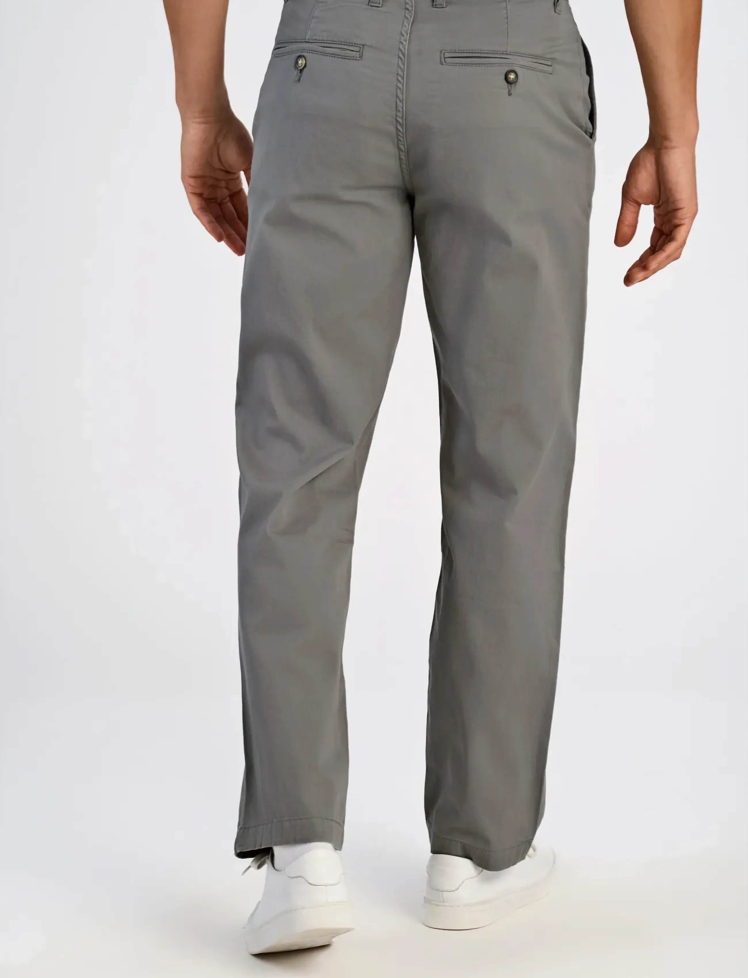Lindbergh - Superflex chino pants - herren - dk deep grey - 4