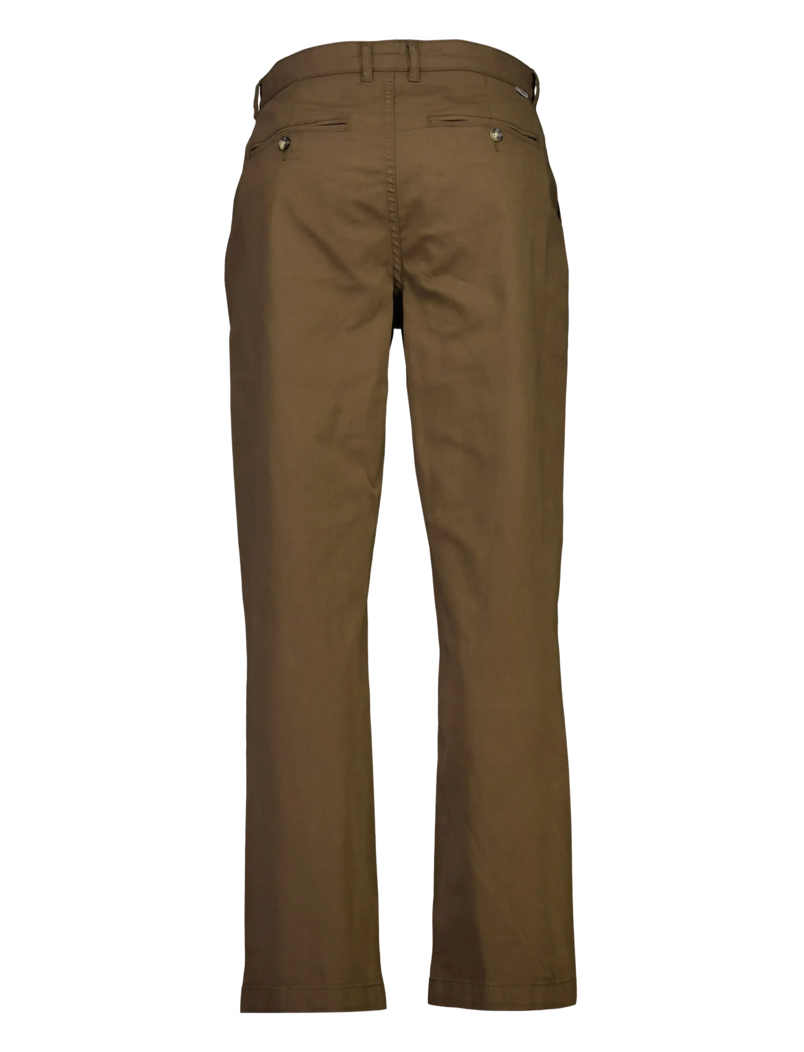 Lindbergh - Superflex chino pants - freizeithosen - dk olive - 2