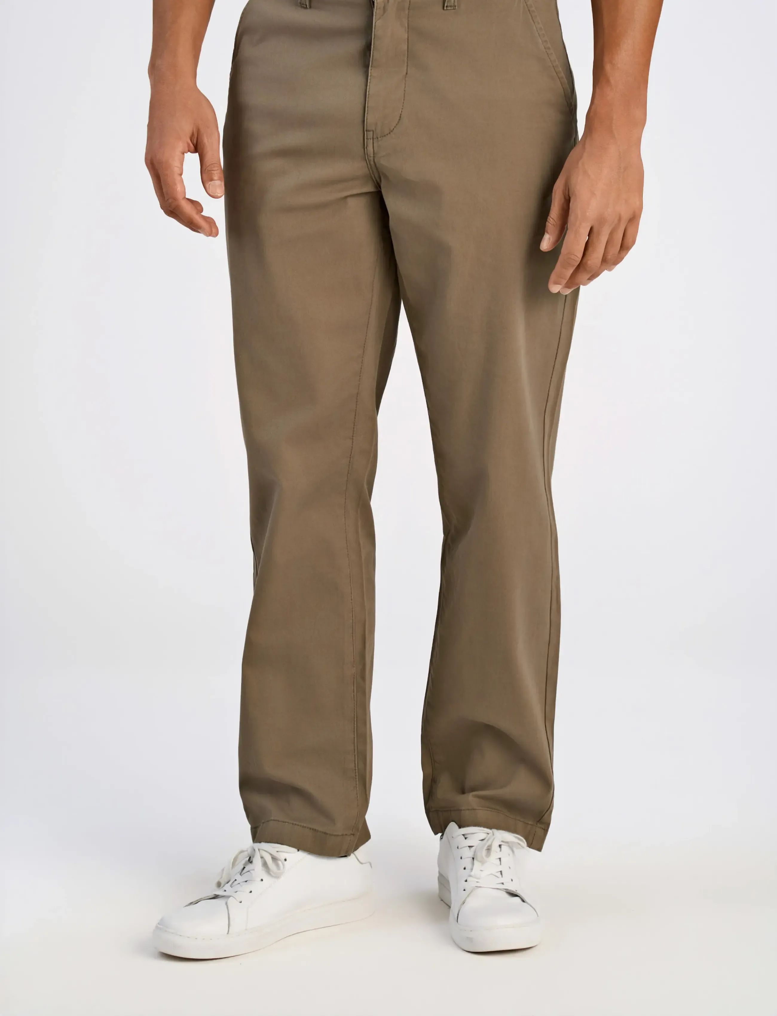Lindbergh - Superflex chino pants - freizeithosen - dk stone - 3