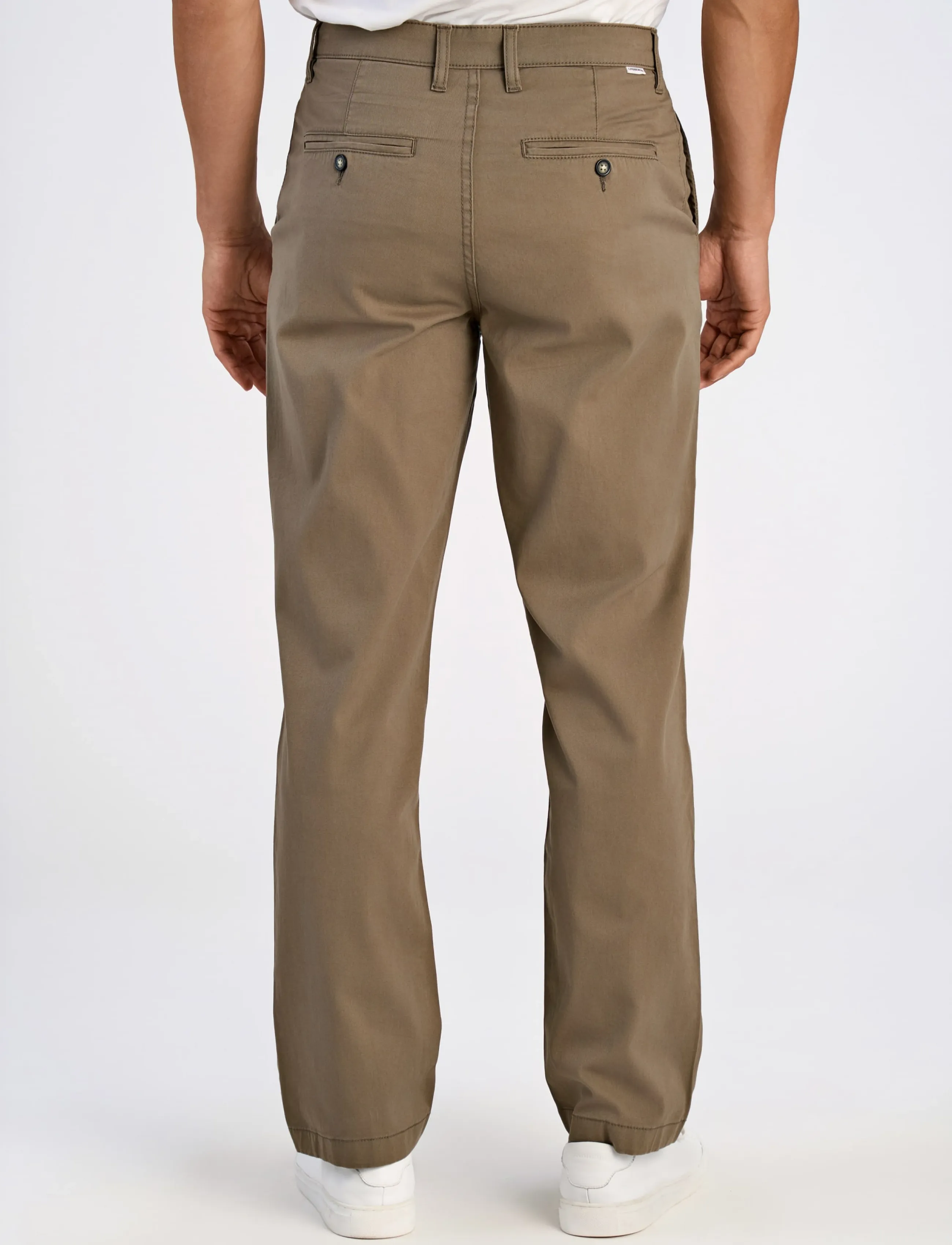Lindbergh - Superflex chino pants - freizeithosen - dk stone - 4