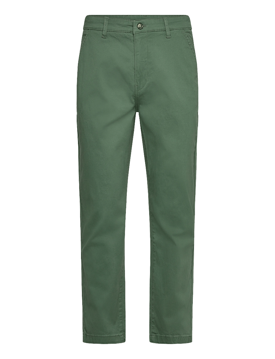 Lindbergh - Superflex chino pants - freizeithosen - pine green - 1