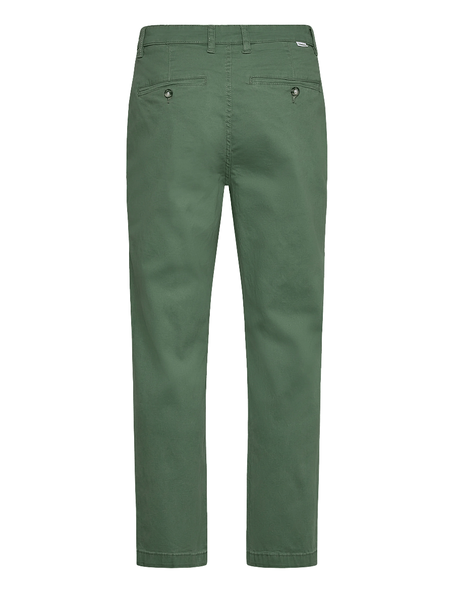 Lindbergh - Superflex chino pants - freizeithosen - pine green - 2