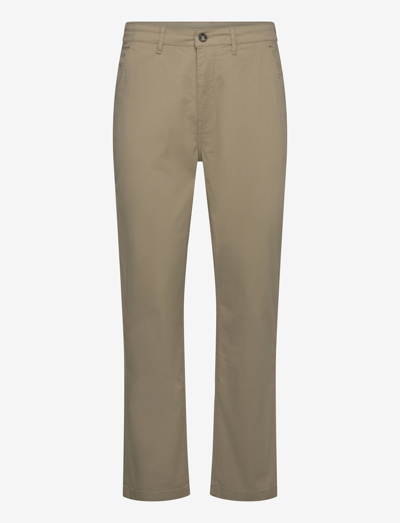 Lindbergh - Superflex chino pants - efterårstøj - sand - 0