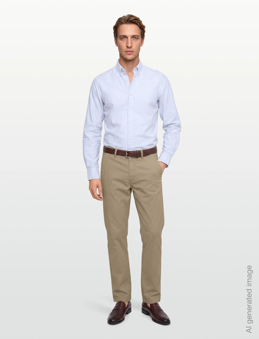 Lindbergh - Superflex chino pants - casual bukser - sand - 0