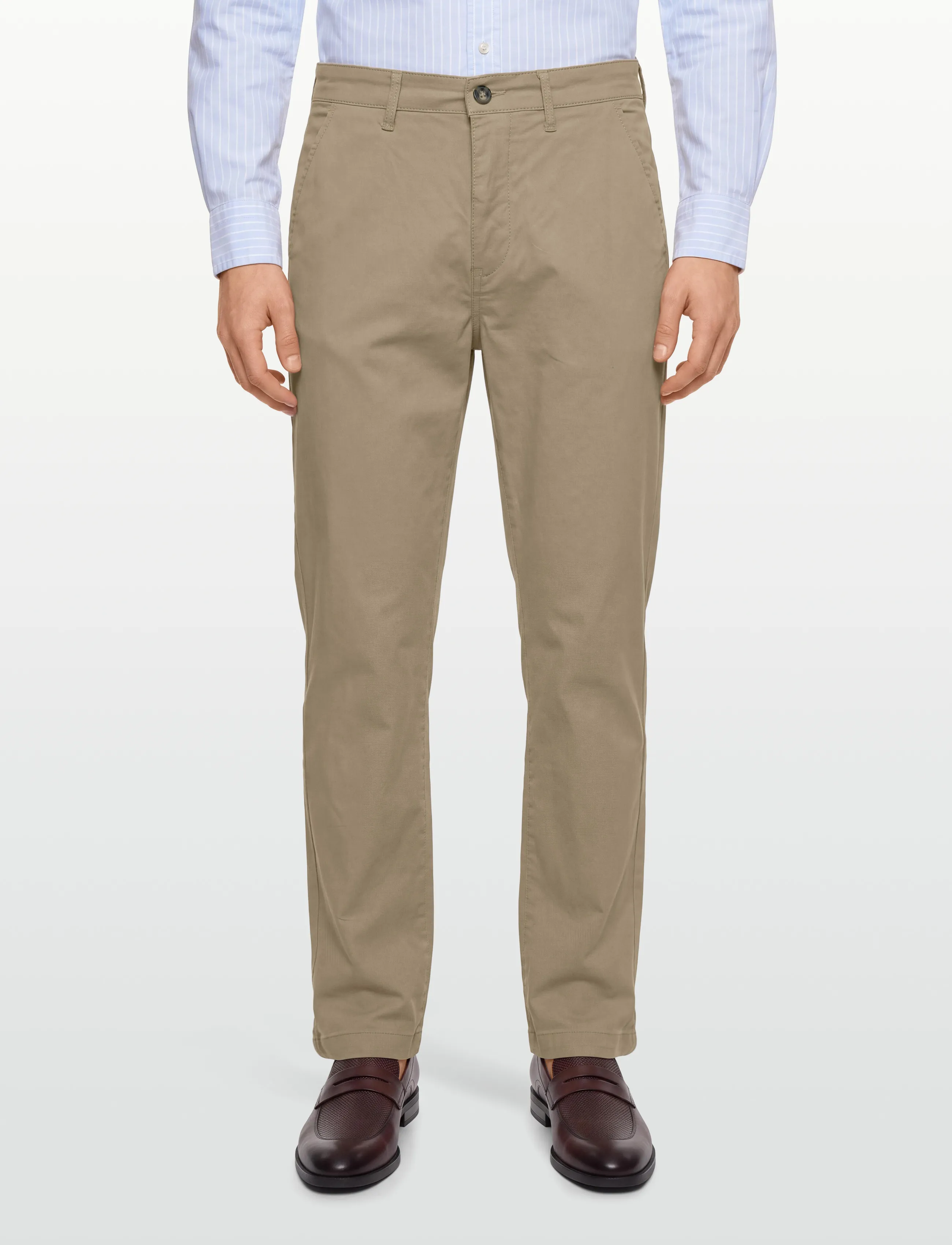 Lindbergh - Superflex chino pants - chinos - sand - 3