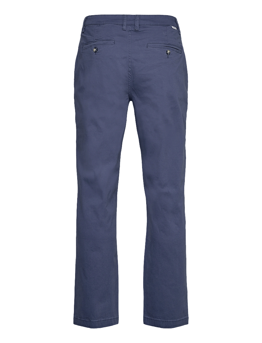 Lindbergh - Superflex chino pants - casual trousers - true blue - 2