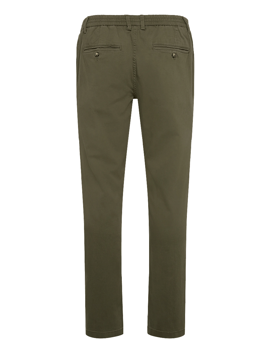 Lindbergh - Superflex chino pants - chinos - dk army - 2