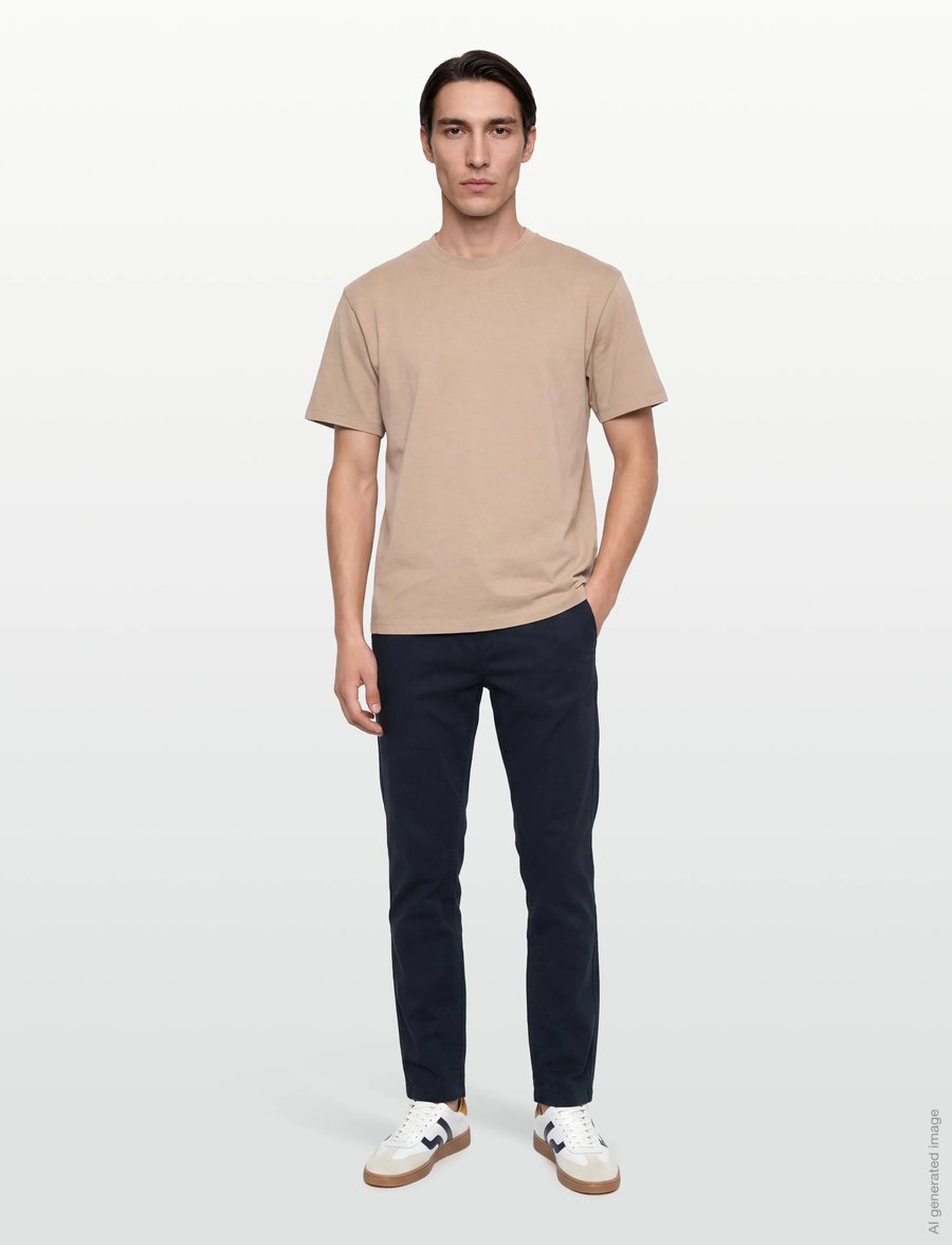 Lindbergh - Superflex chino pants - chinot - dk blue - 0