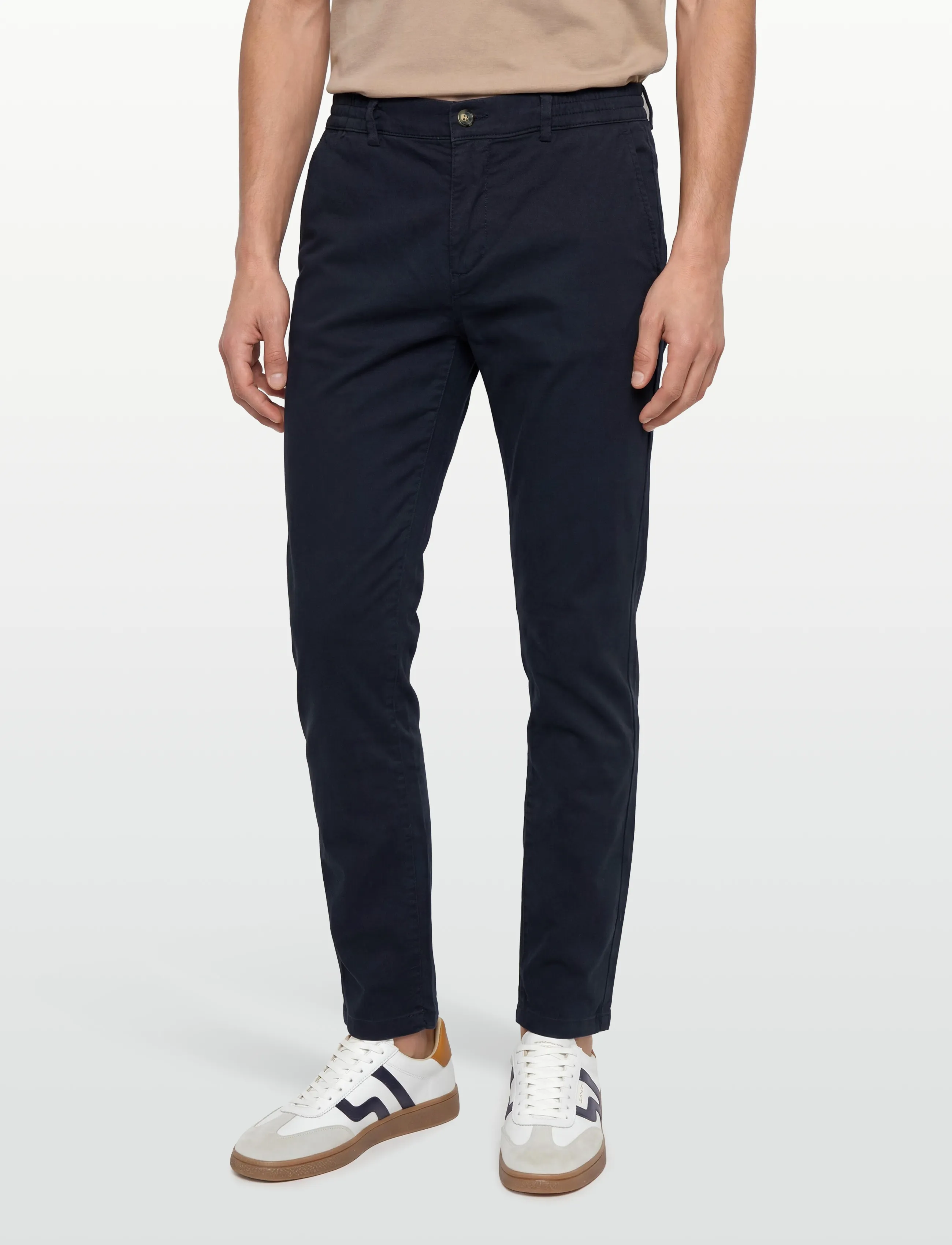 Lindbergh - Superflex chino pants - mænd - dk blue - 3
