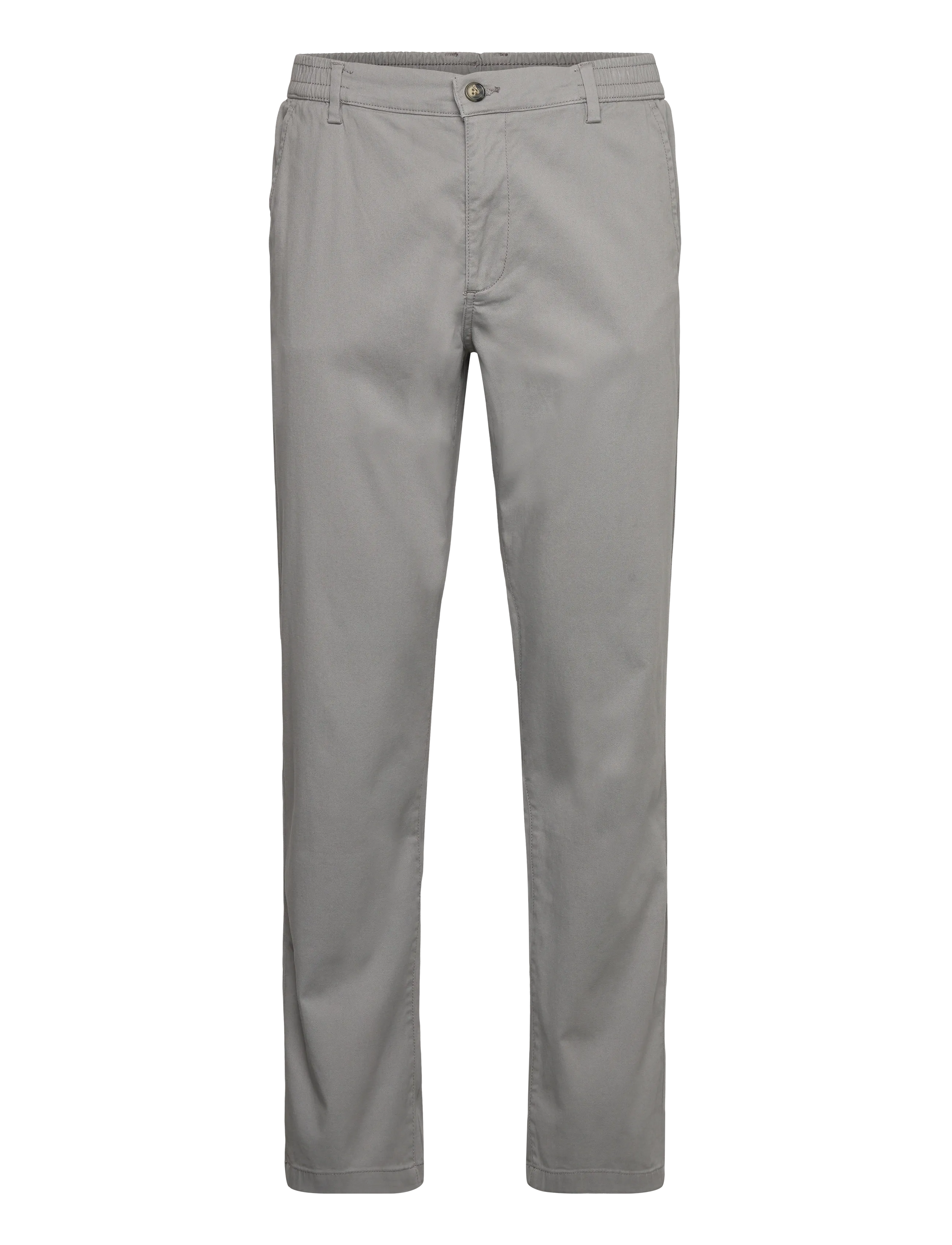 Lindbergh Superflex chino pants - Bukser - LT GREY / grey