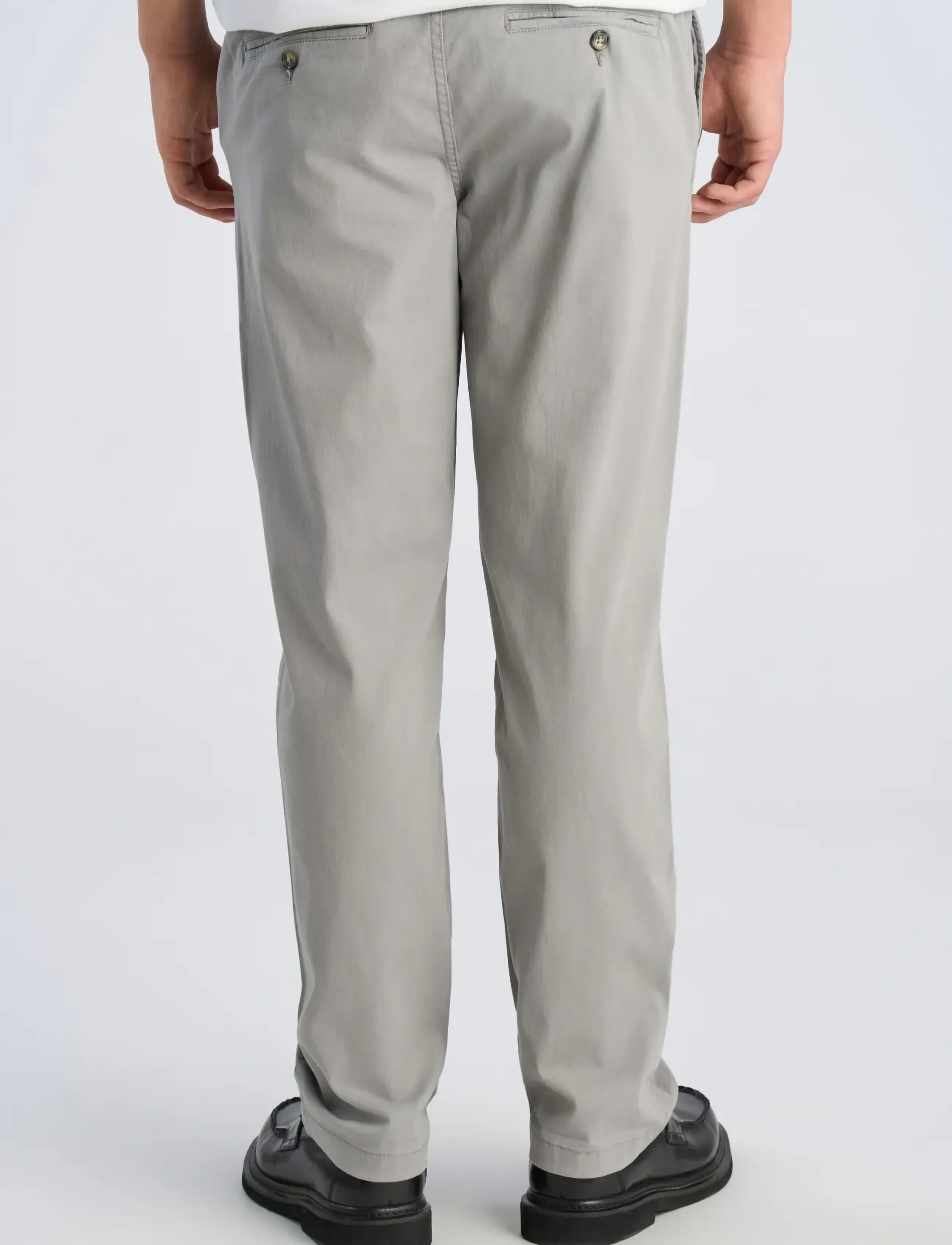 Lindbergh - Superflex chino pants - chino püksid - lt grey - 4